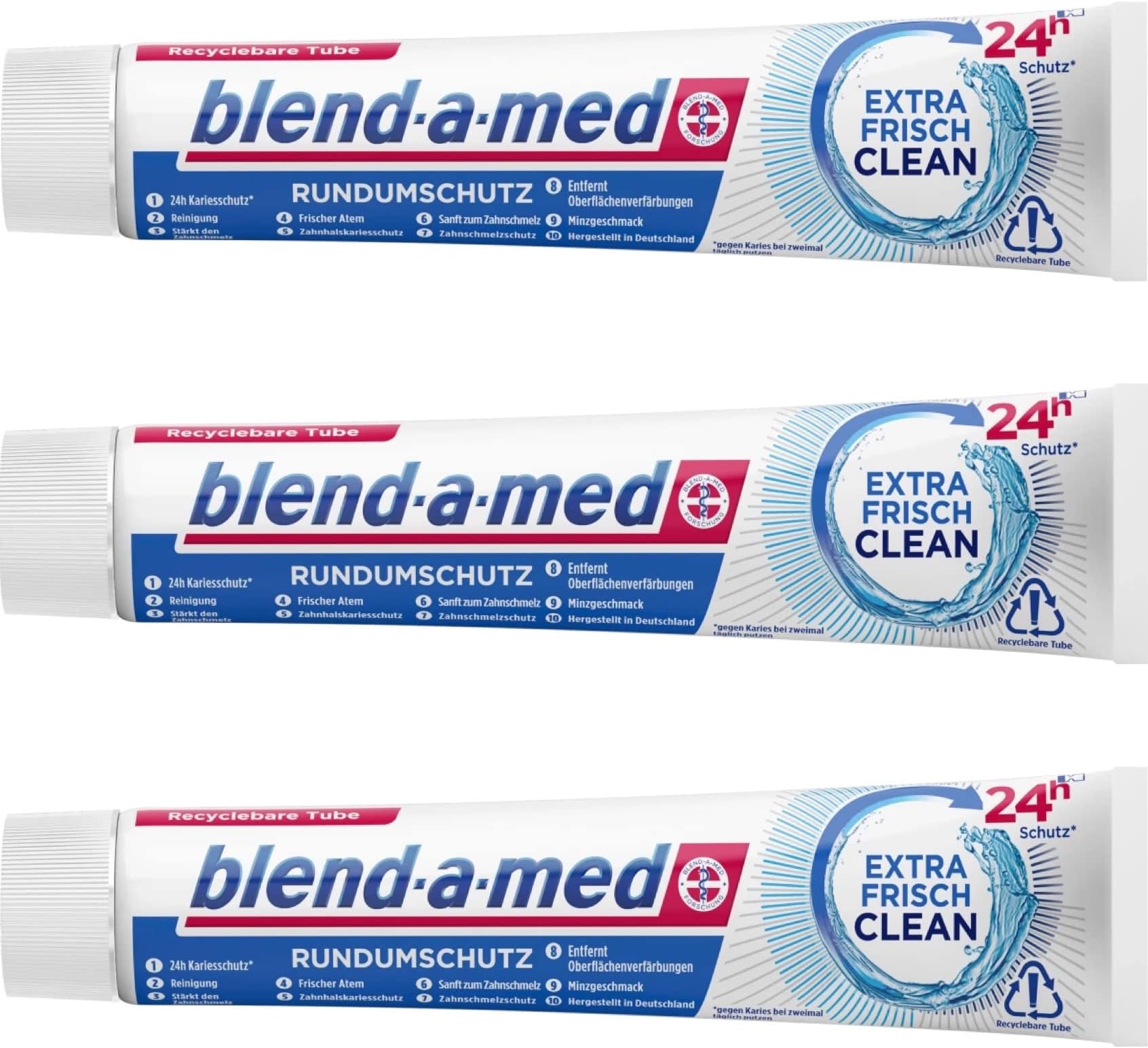 3 blend-a-dent Hygienic Special Cleansing Cream 75 ml each