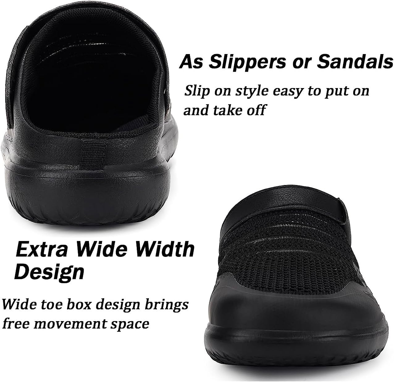 Clogs Hausschuhe Damen Herren Gartenschuhe atmungsaktive Orthopedic Gartenclogs Sommer leichte rutschfest Strand Sandalen Fußbogen Pantoletten