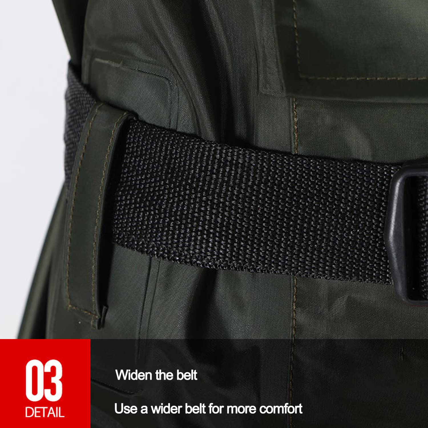 Wathose wasserdichte Herren Anglerhose Nylon mit Stiefeln Angelhose Atmungsaktive Wathosen Teichhose Angelbekleidung für Angeln Jagen Bootfahren Fliegenfischen