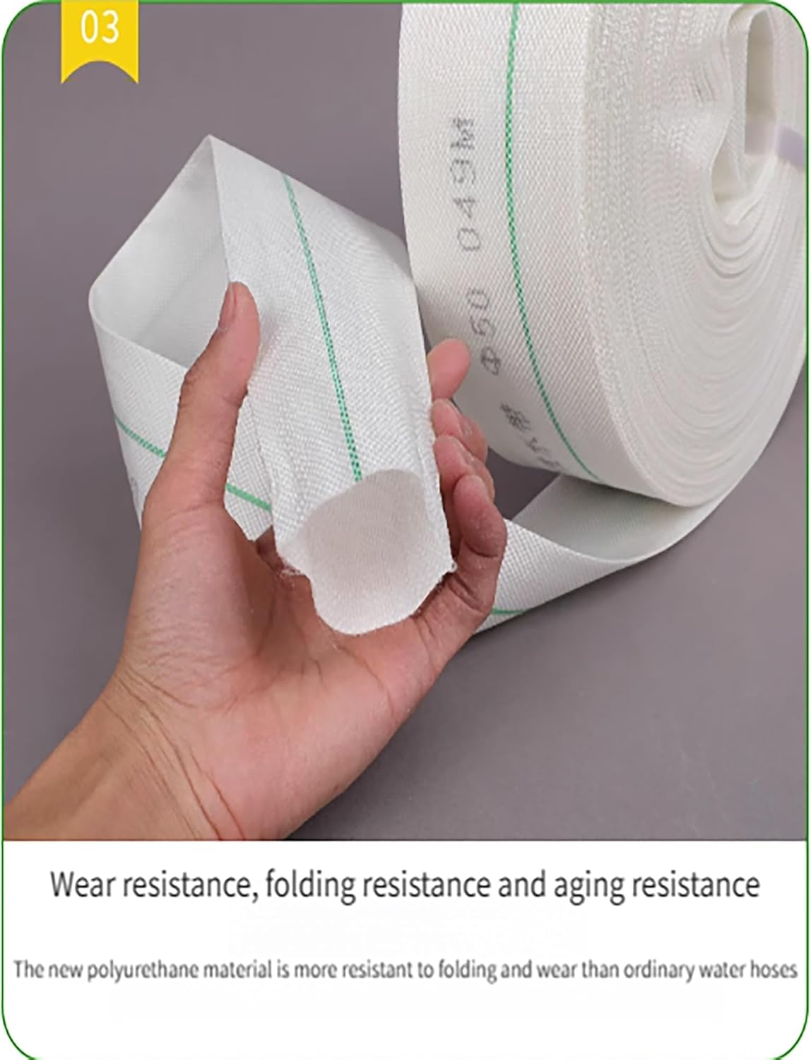 1.2in Pool Backwash Hose Heavy,Fire Hose,Duty Drain Discharge Double PVC Lay-Flat Hose,for Water Transfer,Sump Pump,Pool Filter,Drain(100meter)