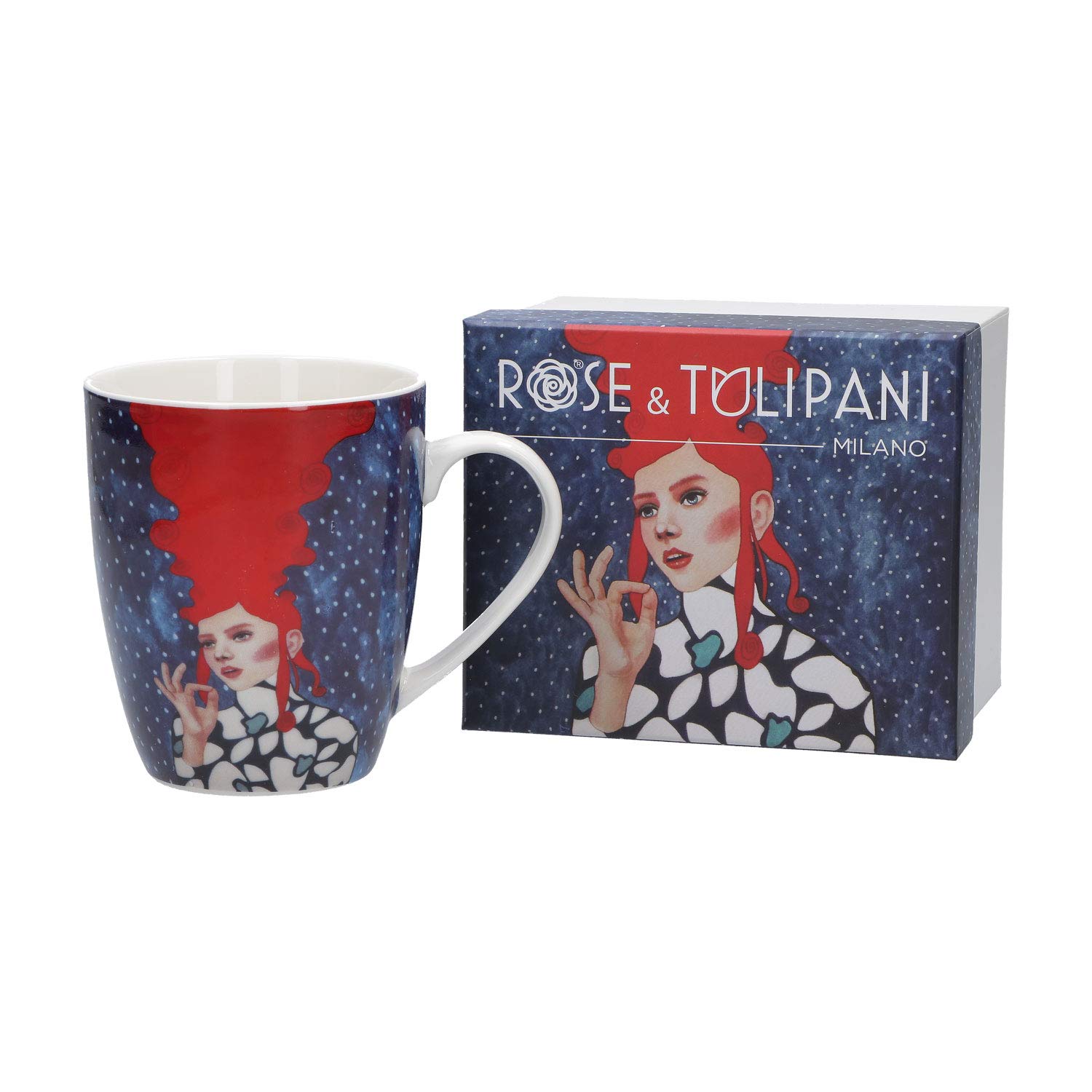 Thun Rose & Tulipani - Mug 6 in Gift Box - Arredo Casa, Cucina