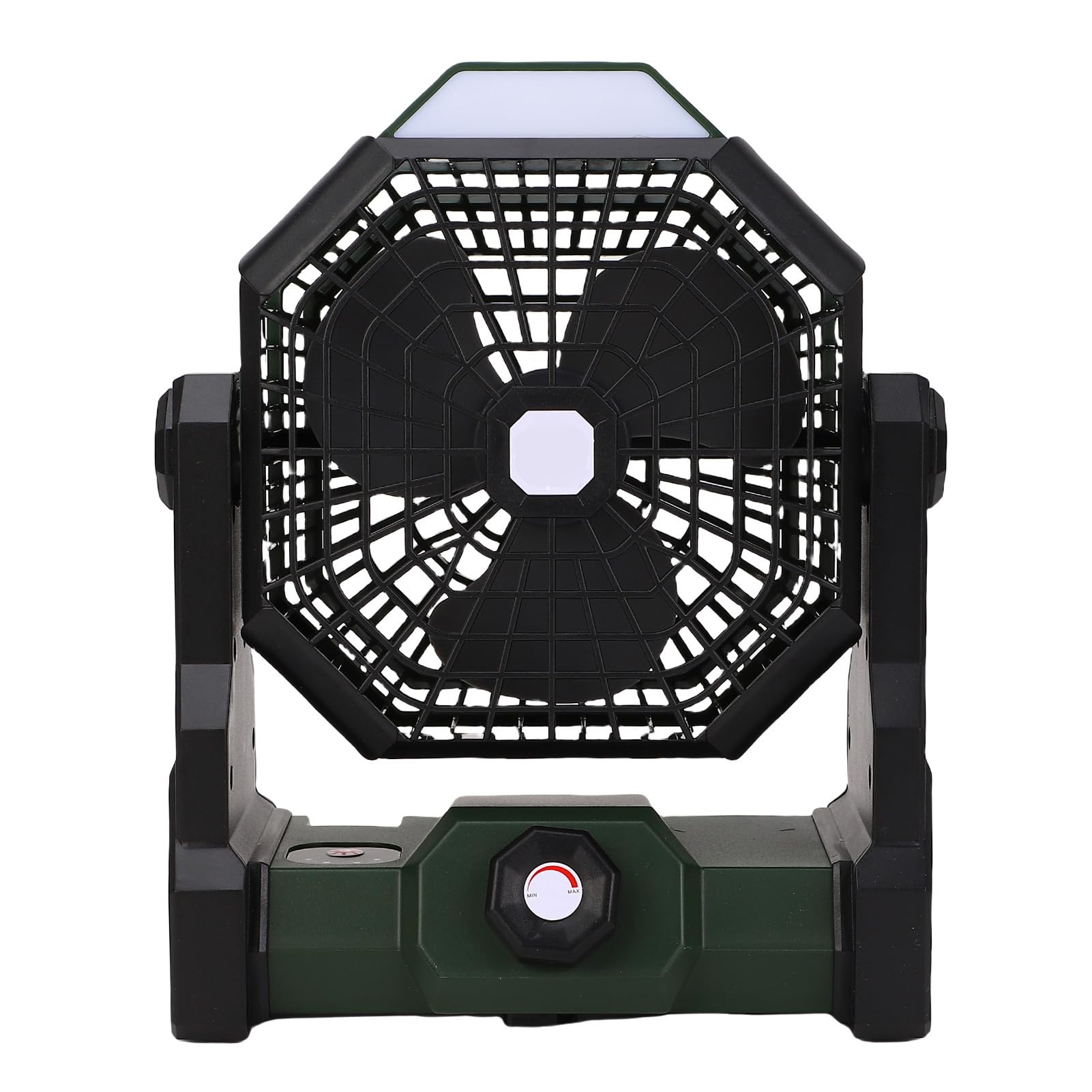Ventilador portátil ultra silencioso Jeffergarden para combatir el calor sin ruido en campings