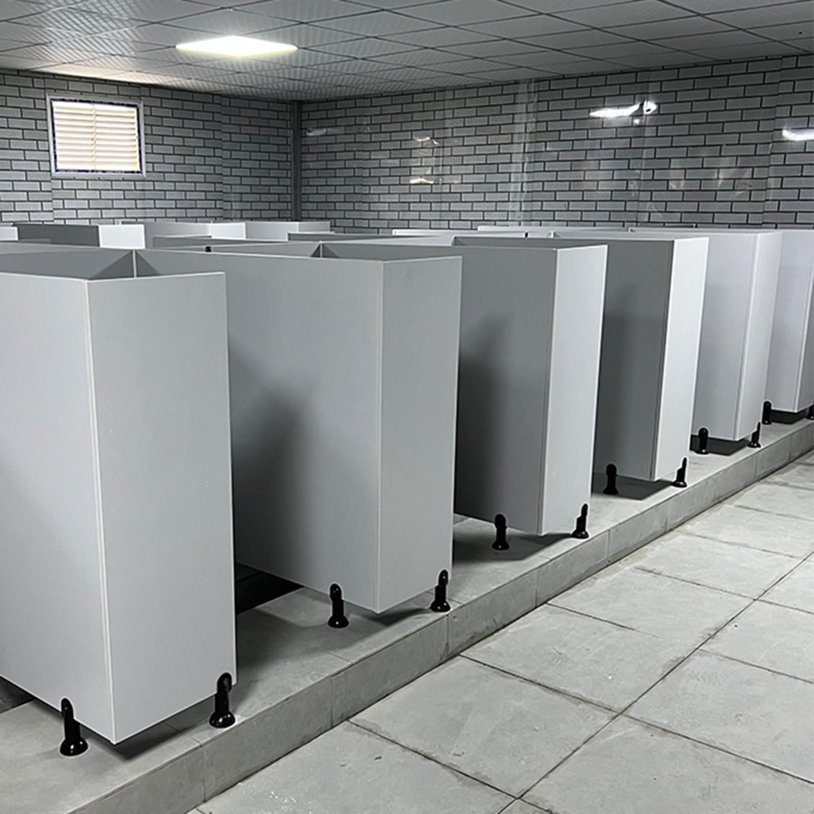 AYCDL Urinal Screen Toilet Partition, Floor-standing Urinal Baffle Men's Urinal Partition, Hotel/public Toilet Waterproof PVC Urinal Partition