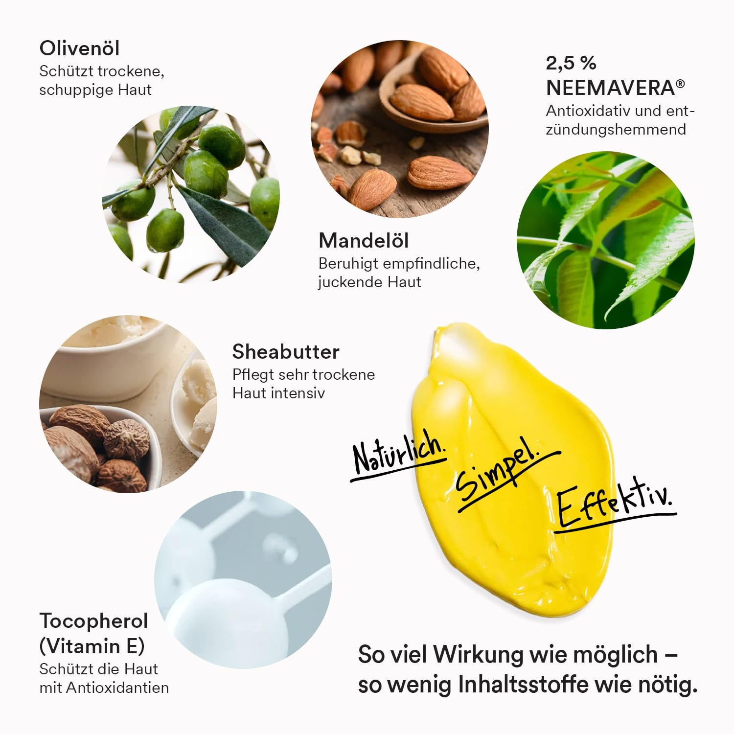 Cream forte | Reichhaltige Feuchtigkeitscreme für sehr trockene & empfindliche Haut | Gesichtscreme & Körpercreme | Mit Neem-Extrakt & NEEMAVERA® | Intensive Hautpflege | Moisturizer