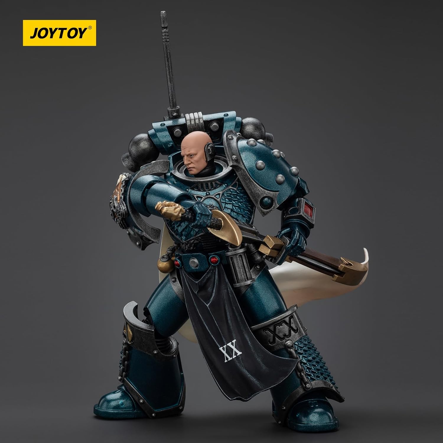 JOYTOY Warhammer 40k Alpha Legion Harrowmaster Armillus Dynat 1/18 Action Figure Collect and Display Model