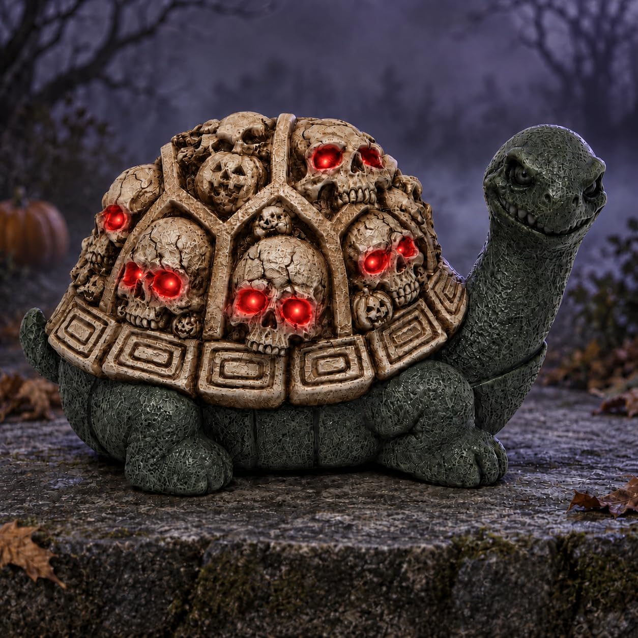 Nacome Solar Turtle Garden Statue - Succulent & 7 LED Lights, Outdoor Decor — Amazon image 12