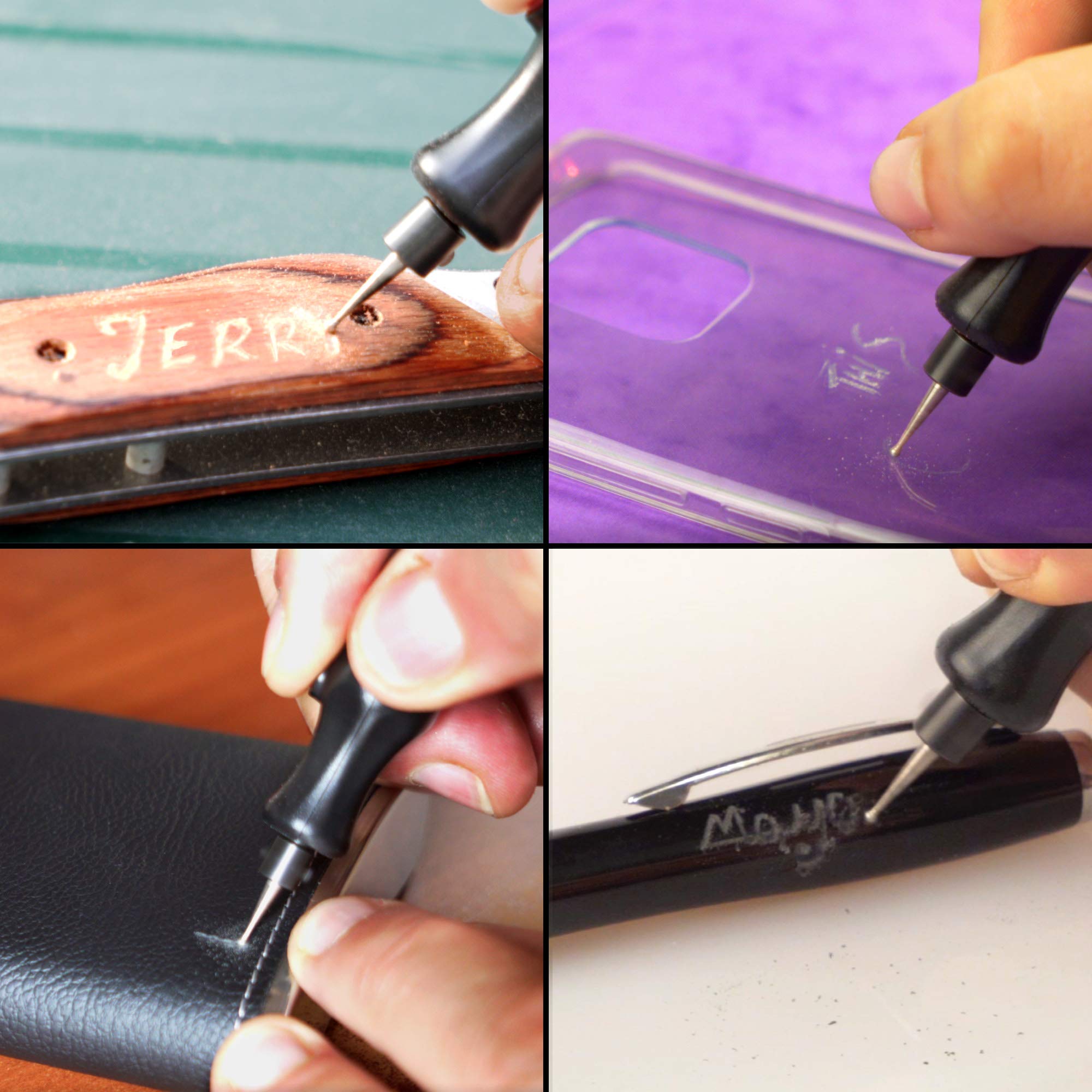 The Original Easy Etcher Includes 10 Stencils Portable Precision
