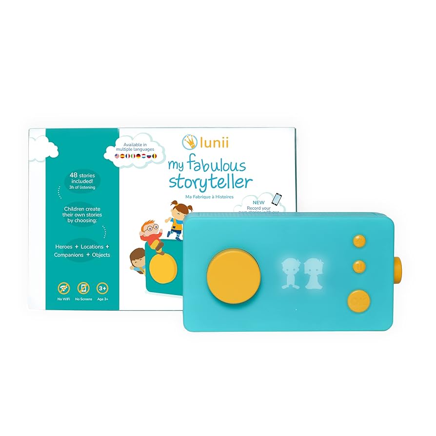 (未使用･未開封品)lunii - My Fabulous Storyteller - 子どもたちが自分だけのオーディオストーリーを作りましょう - スクリーンフリー教育玩具 - 子供のおもちゃ Lunii - My Fabulous Storyteller - Craft Your Own Audio Stories