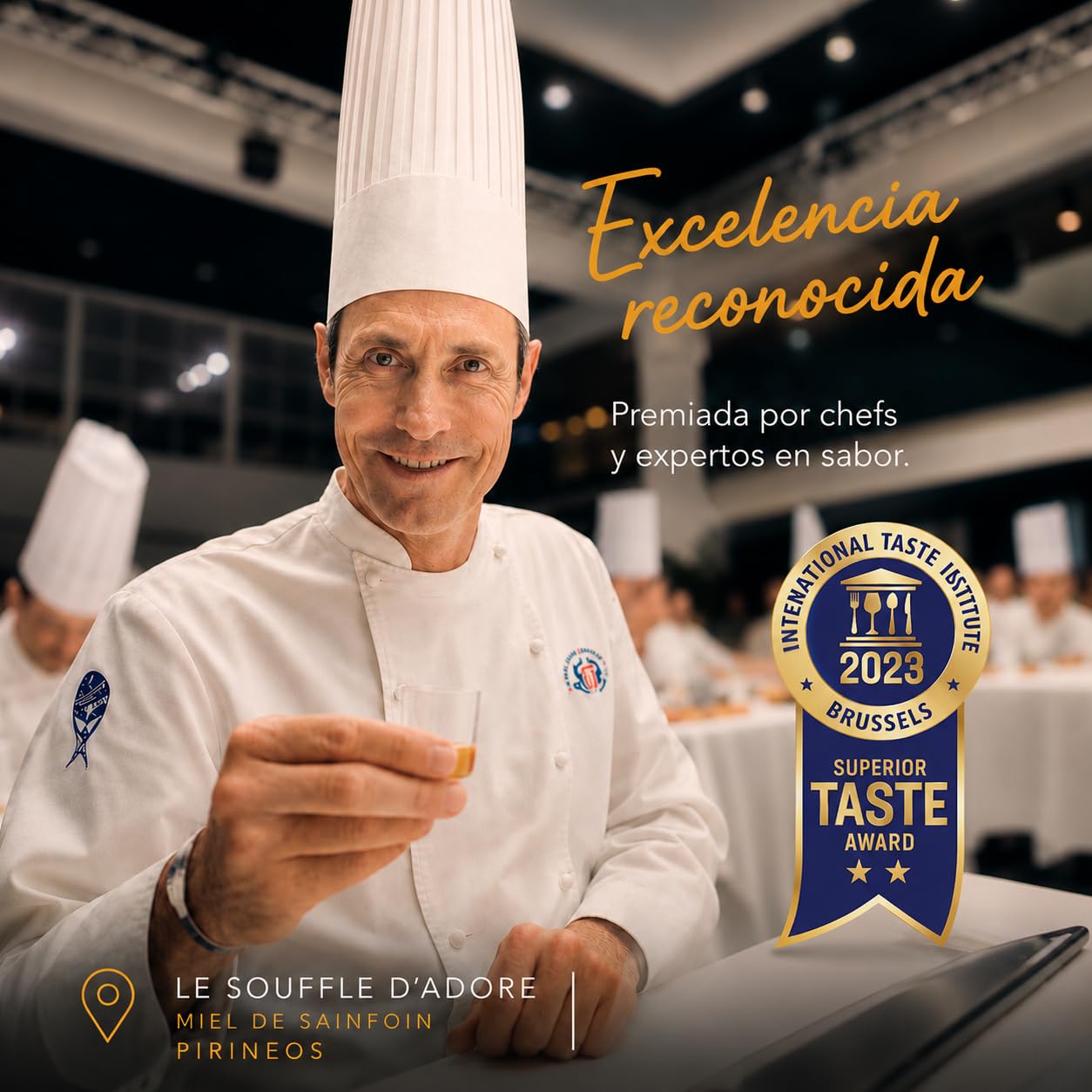 Miód Naturalny Akacjowy Czysty 100% Pszczeli 500g Le Souffle d'Adore