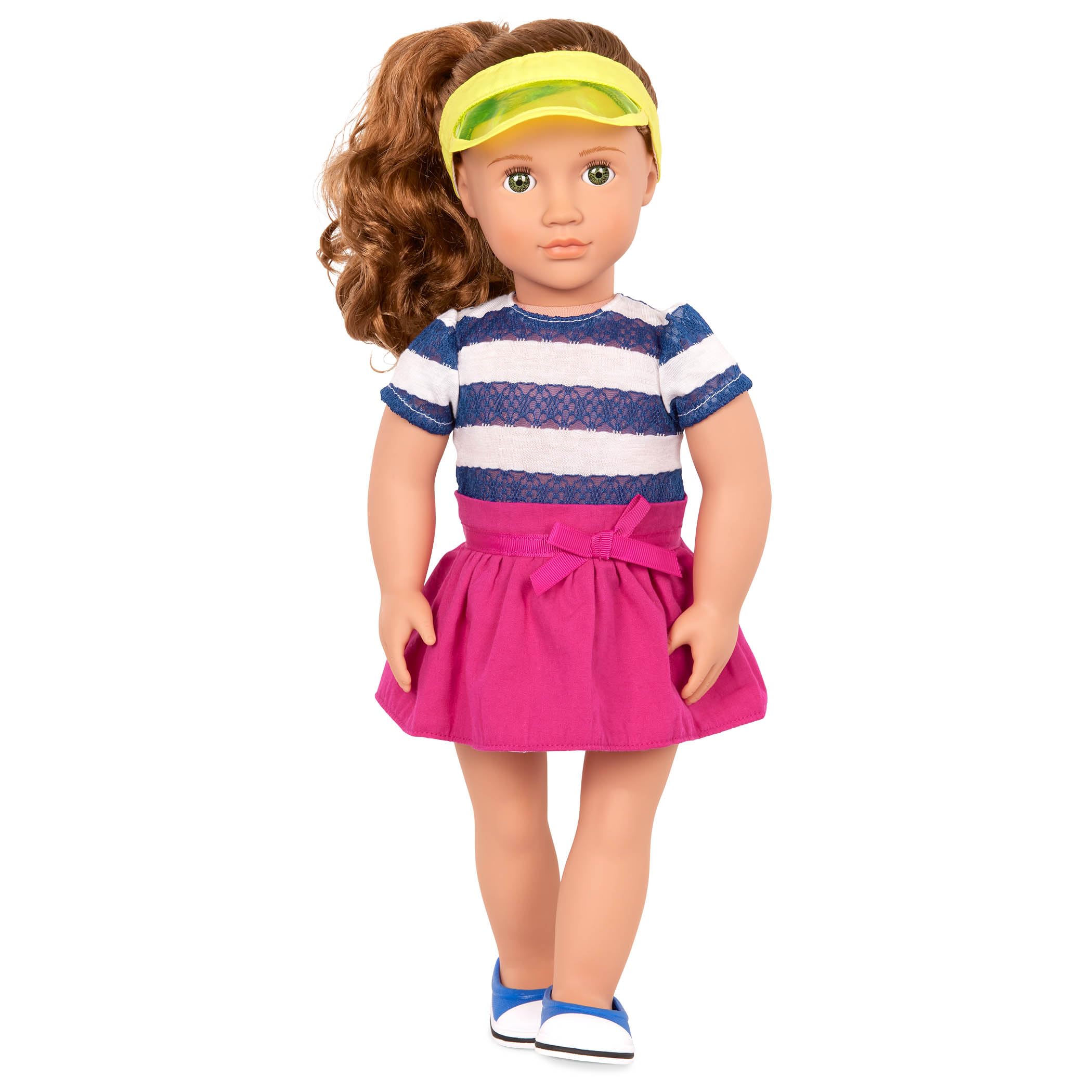 Our Generation - Cute to Scoot - 46 cm Puppenkleidung - Sportliches Outfit - Scooter Zubehör - Oberteil & Rock - Spielzeug für Kinder ab 3 Jahren