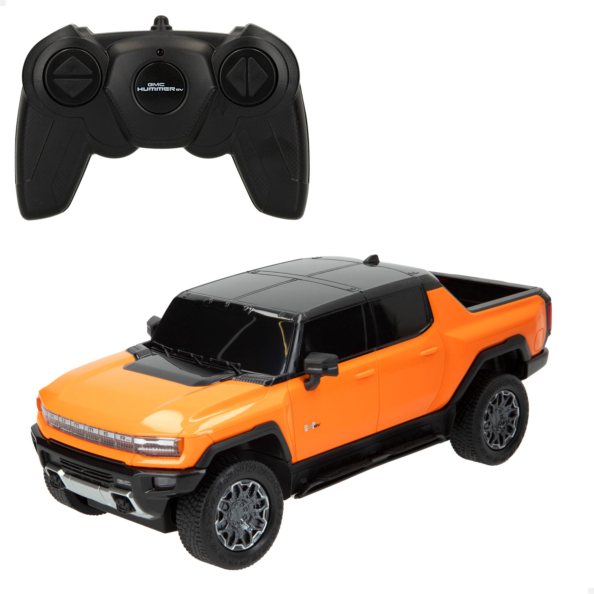 ColorBaby RASTAR Remote Control Car, Hummer EV Officially Licensed Product 1:26 Scale Orange RC Car Remote Control Vehicle Remote Control Gifts for Kids Age 6+