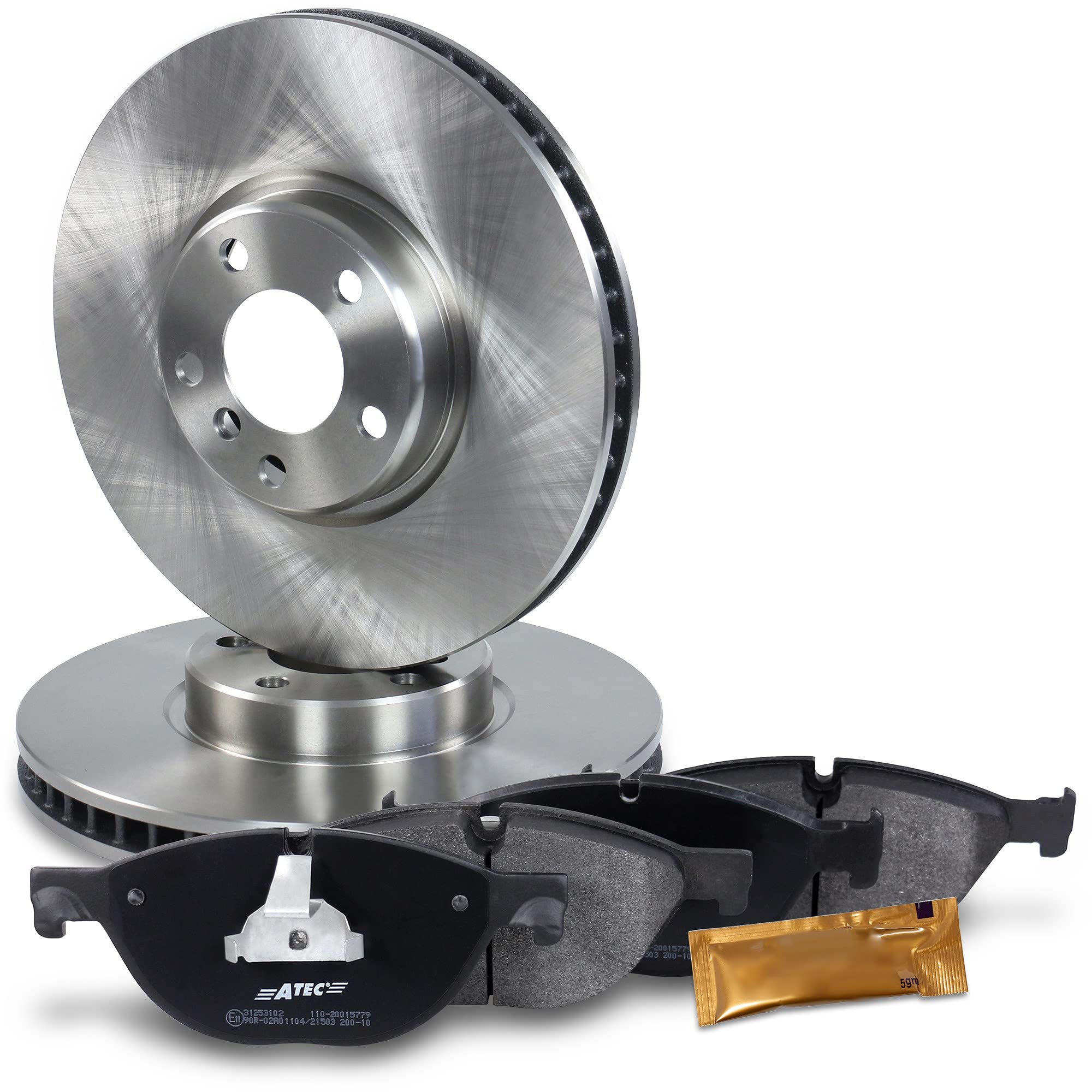 ATE Bremsbeläge Vorderachse Für BMW F10 F11 F18 Für 348x30mm
