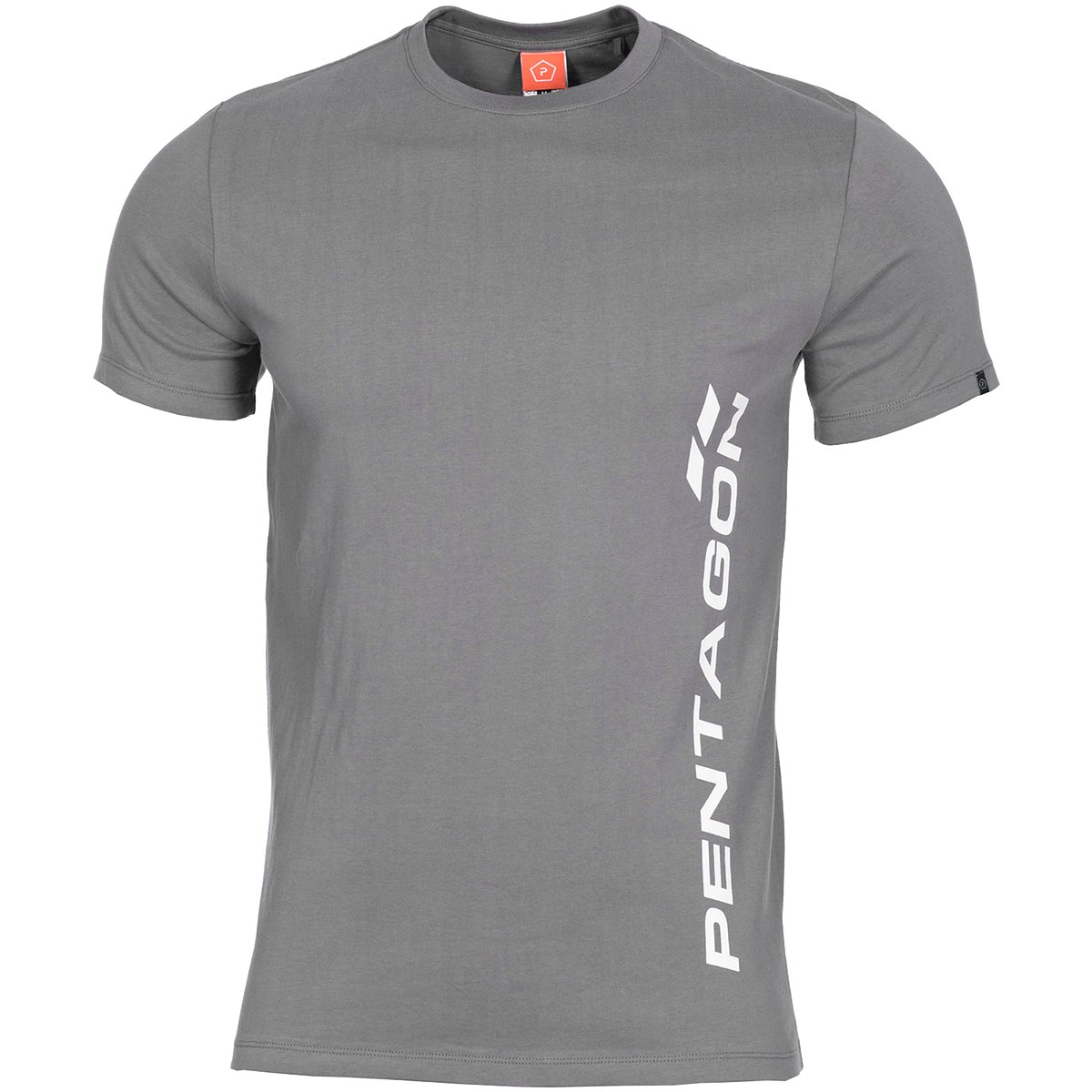 Pentagon Men's Wolf Grey Ageron T-Shirt Vertical Size Xl