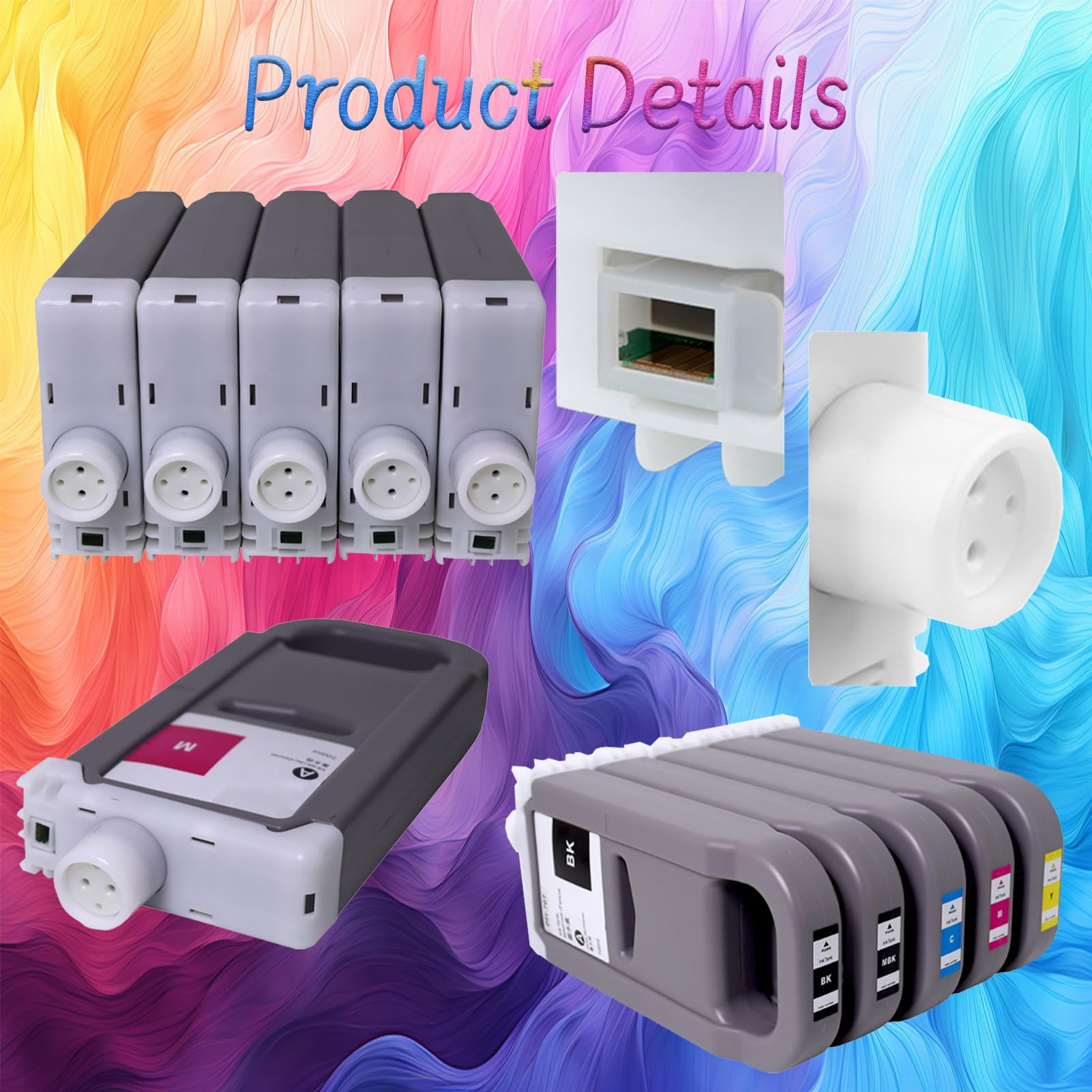 for Canon PFI-57 PFI57 57 Ink-Cartridge Replacement for Compatible