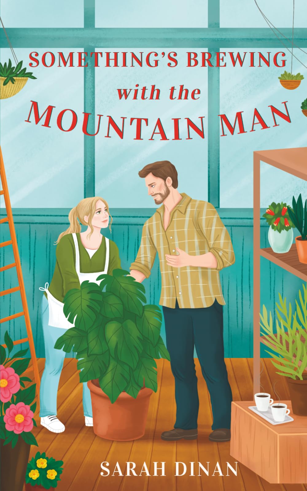 Something's Brewing with the Mountain Man: A Cozy Instalove Small Town Romance