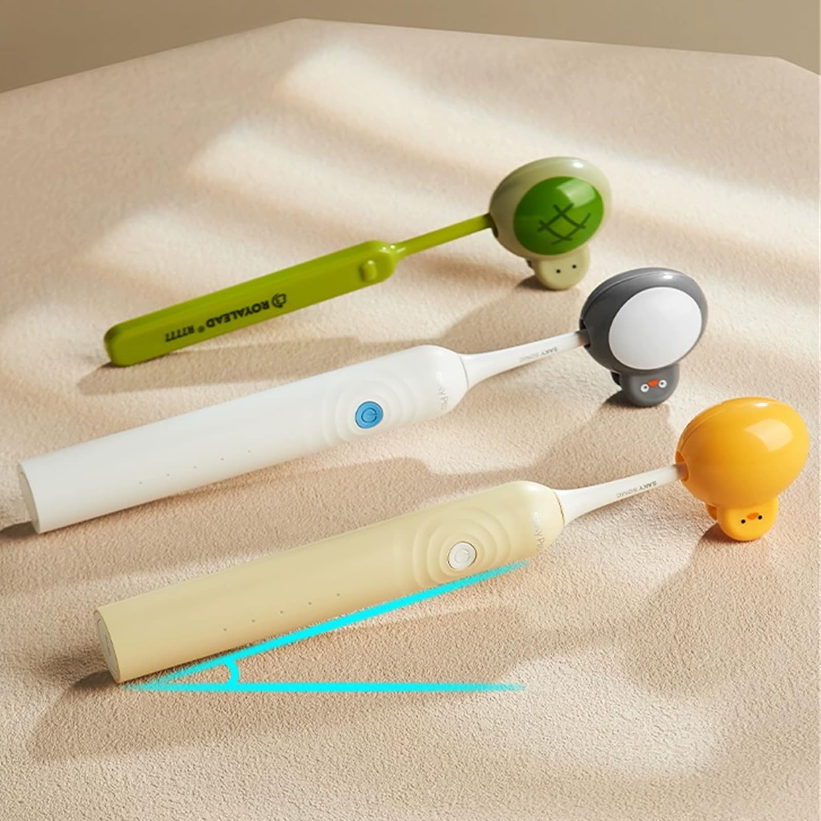 Tapas para cepillos de dientes, fundas de cepillo de dientes de dibujos animados, fundas protectoras portátiles para cepillo de dientes, clips de almacenamiento para cepillos de dientes