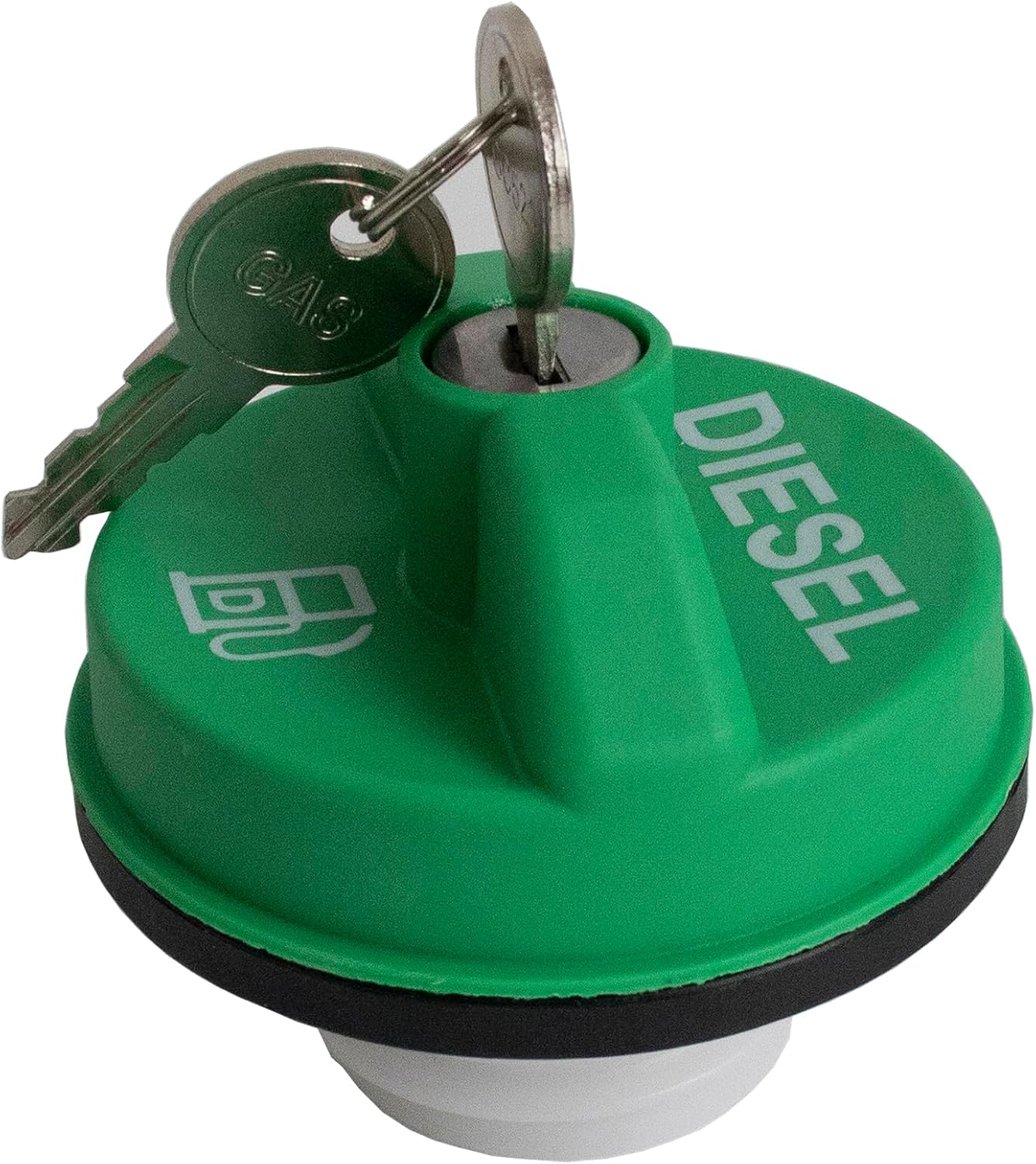 10591D Locking Diesel Fuel Cap Gas Cap Fit for Chevy Silverado Express Dodge Ram 2500 3500 W350 D350 ford F-250 E-350 Excursion GMC Sierra Savana MGC791 9MGC791