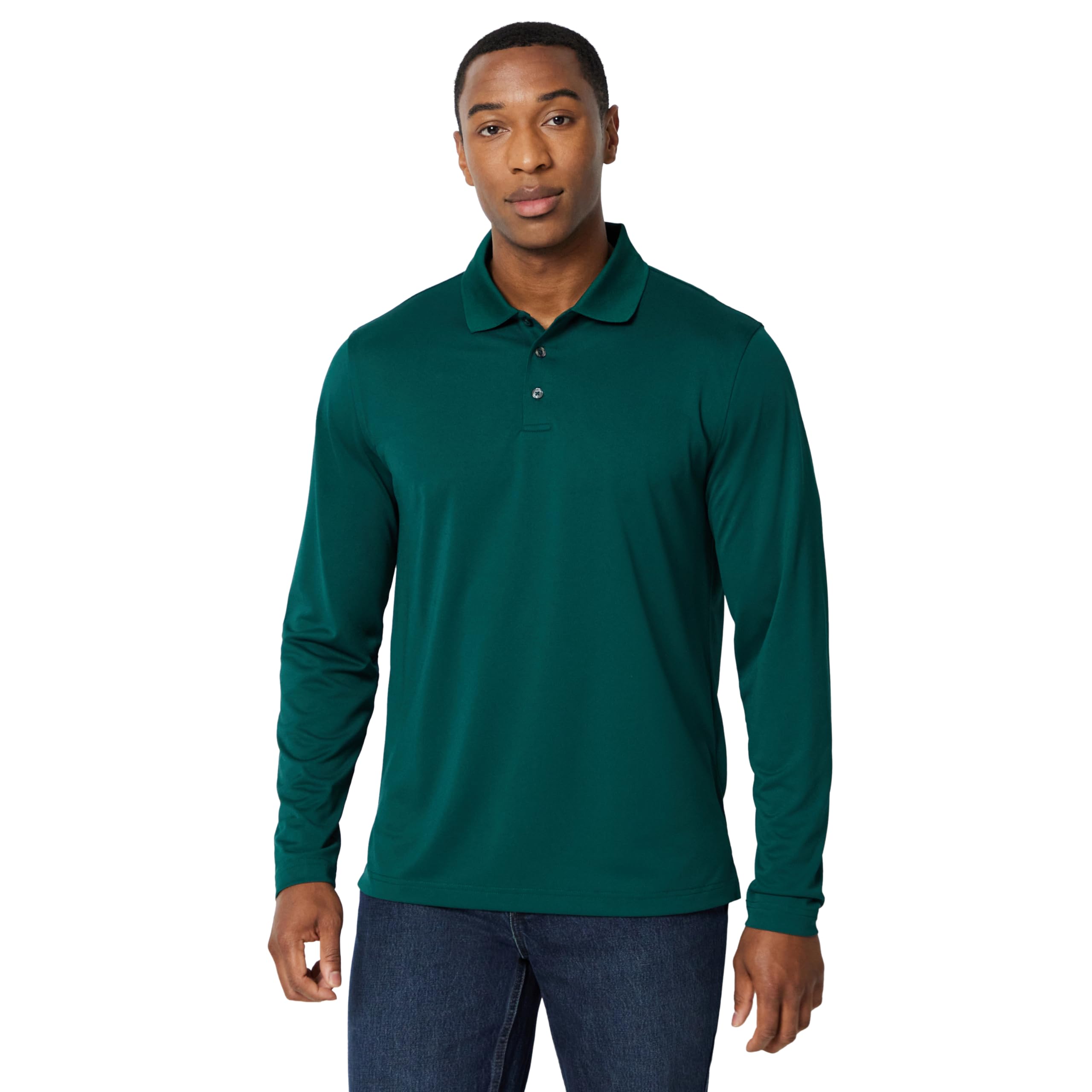 Amazon Essentials Men's Men's Cotton Canvas Barn Jacket, Dark Green, X-Small