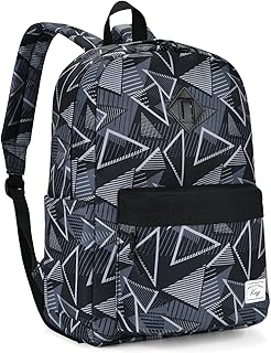 Kasqo School Backpack for Teen Girls Boys, 17.3L Lightweight Bookbag | 17.3L, Machine Washable, 900D Polyester, Water-Resistant, Lightweight, Fit 15.6 Inch Laptop, SBS zippers, Fit Grades 6-8