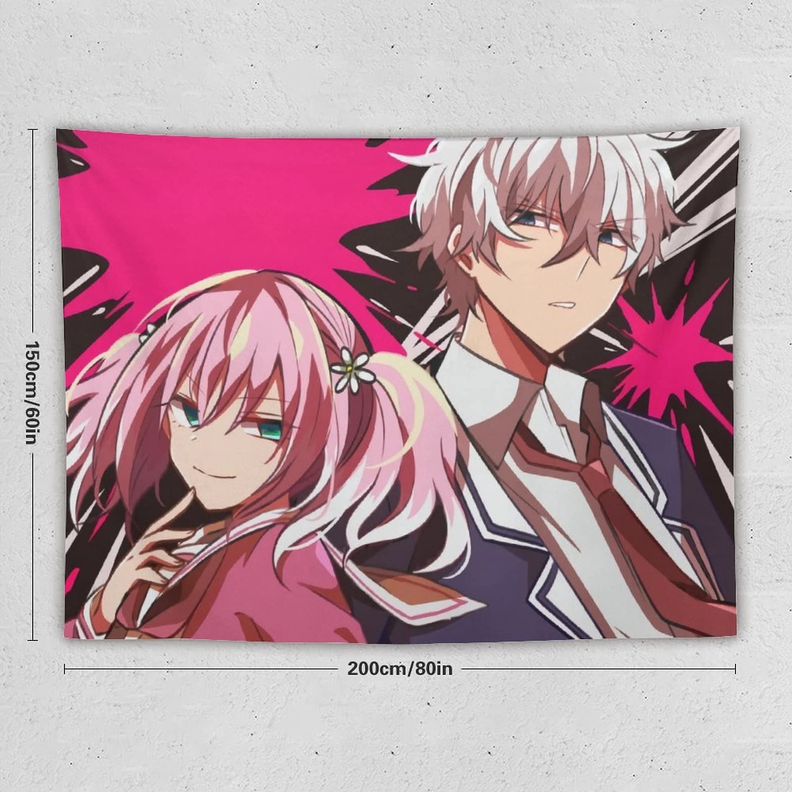 Amazon.co.jp: タペストリー 可愛い キャラクター柄 無能なナナ 柊ナナ
