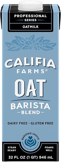 Califia Farms, Creamer Oat Unsweet Barista Blend, 32 Ounce