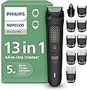 Philips Norelco All-in-One 3000 Series 13 in 1 Trimmer, Beard Styler & Men's Hair Clipper, 9 Length Settings & Self-Sharpening Skin-Friendly Blades, MG3919/50