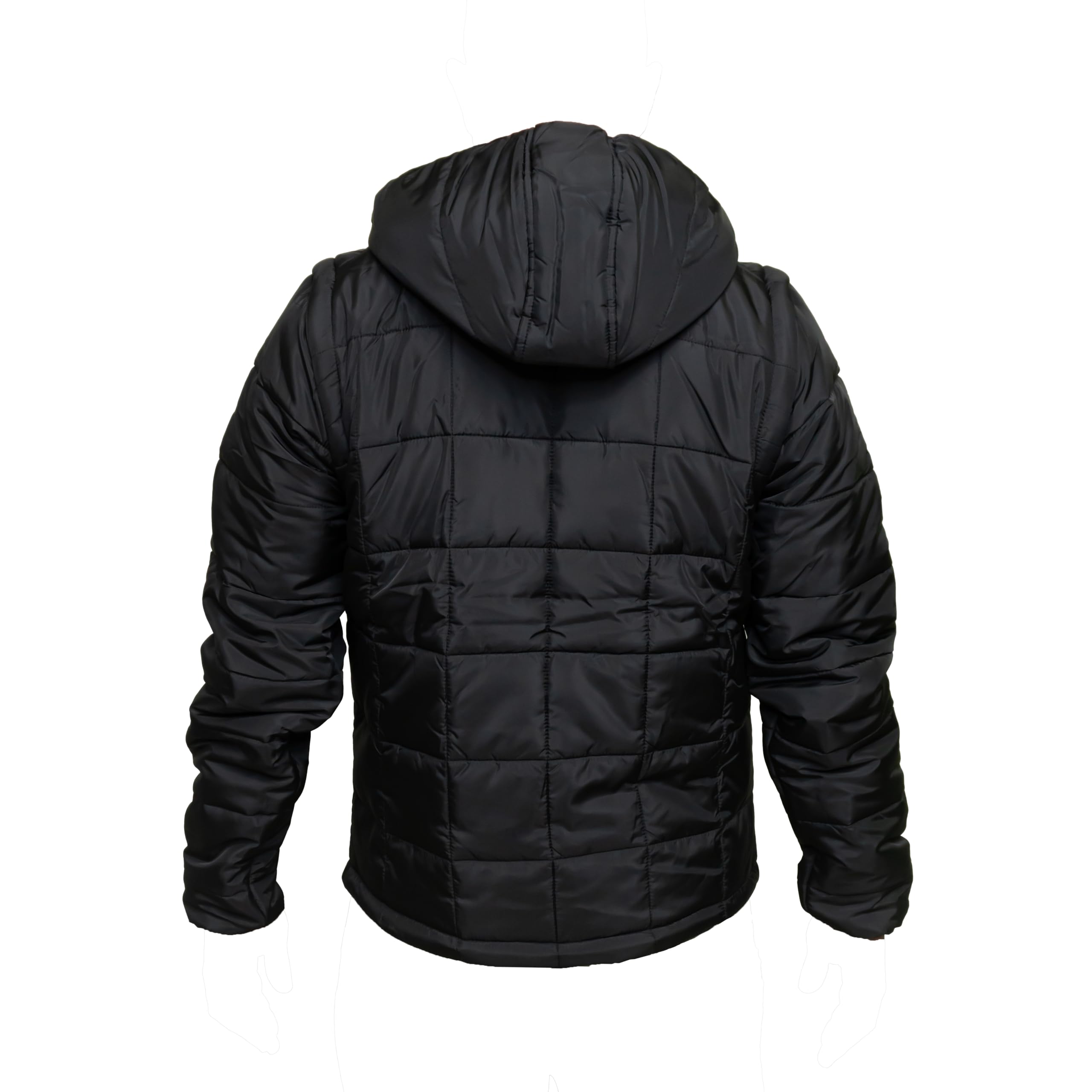 Chaqueta Anorak Futsal Negro de Entrenador para Adultos, Talla S – Cierre de Cremallera, Ideal para Fútbol y Deporte