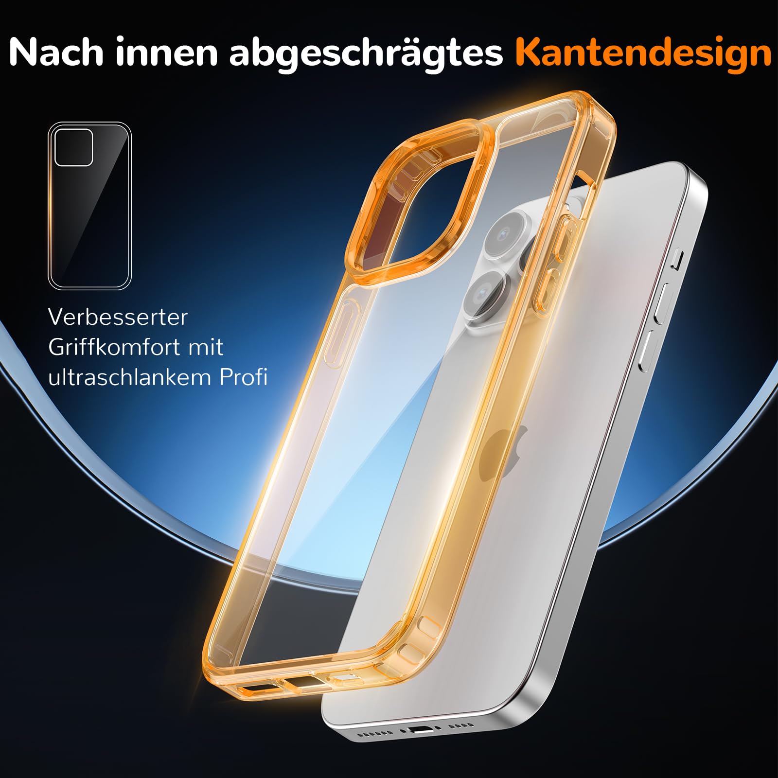 Clear Case for iPhone 15, Ultra Thin, Shockproof TPU Cover, Anti-Yellowing, Crystal Clear, Phone Case for Apple iPhone 15 - Clear — view 512