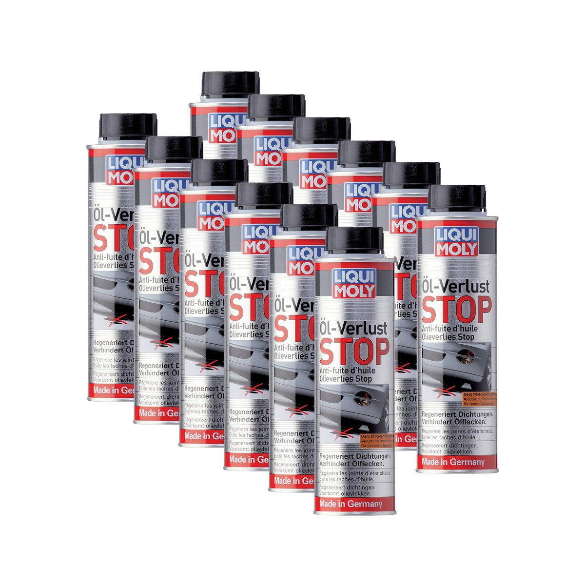 12 x Liqui Moly 1005 aceite de pérdida de Stop additiv 300 ml