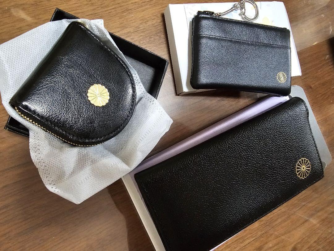 皇居財布 皇居財布 小銭入れ セット売り 黒 茶 小銭入れ・コインケース