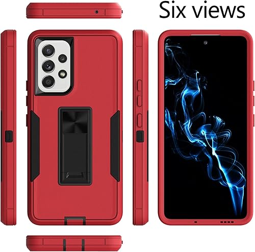 Miniatura 9 de MDCN Funda para Samsung Galaxy A53 5G, grado militar resistente con protector de pantalla HD, anillo magnético, soporte de coche, protección para