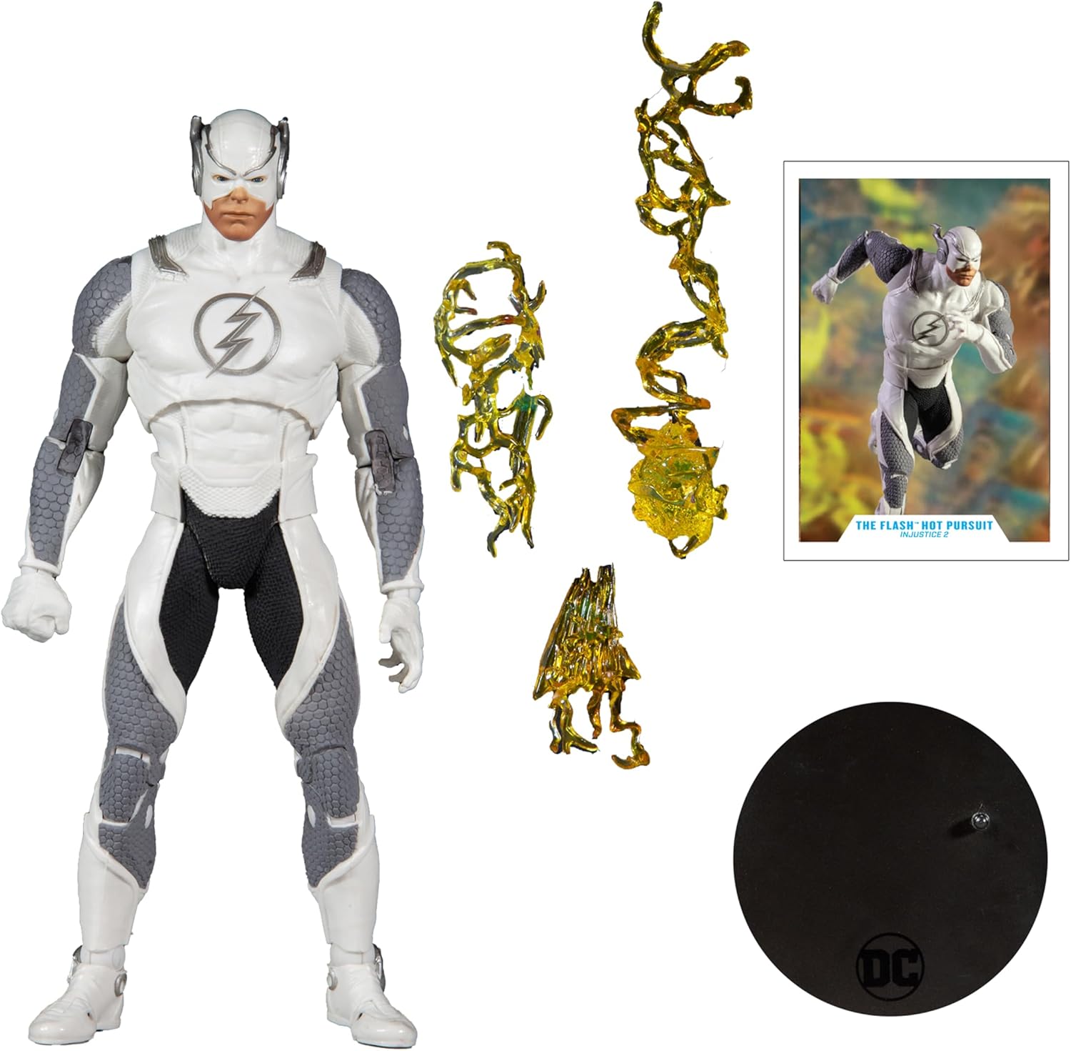 McFarlane Toys DC Multiverse The Flash 'Hot Pursuit' 7" Action Figure