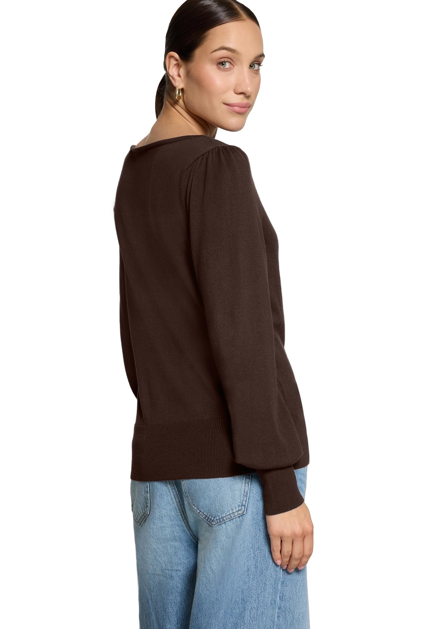 zero Damen Feinstrickpullover Langarm