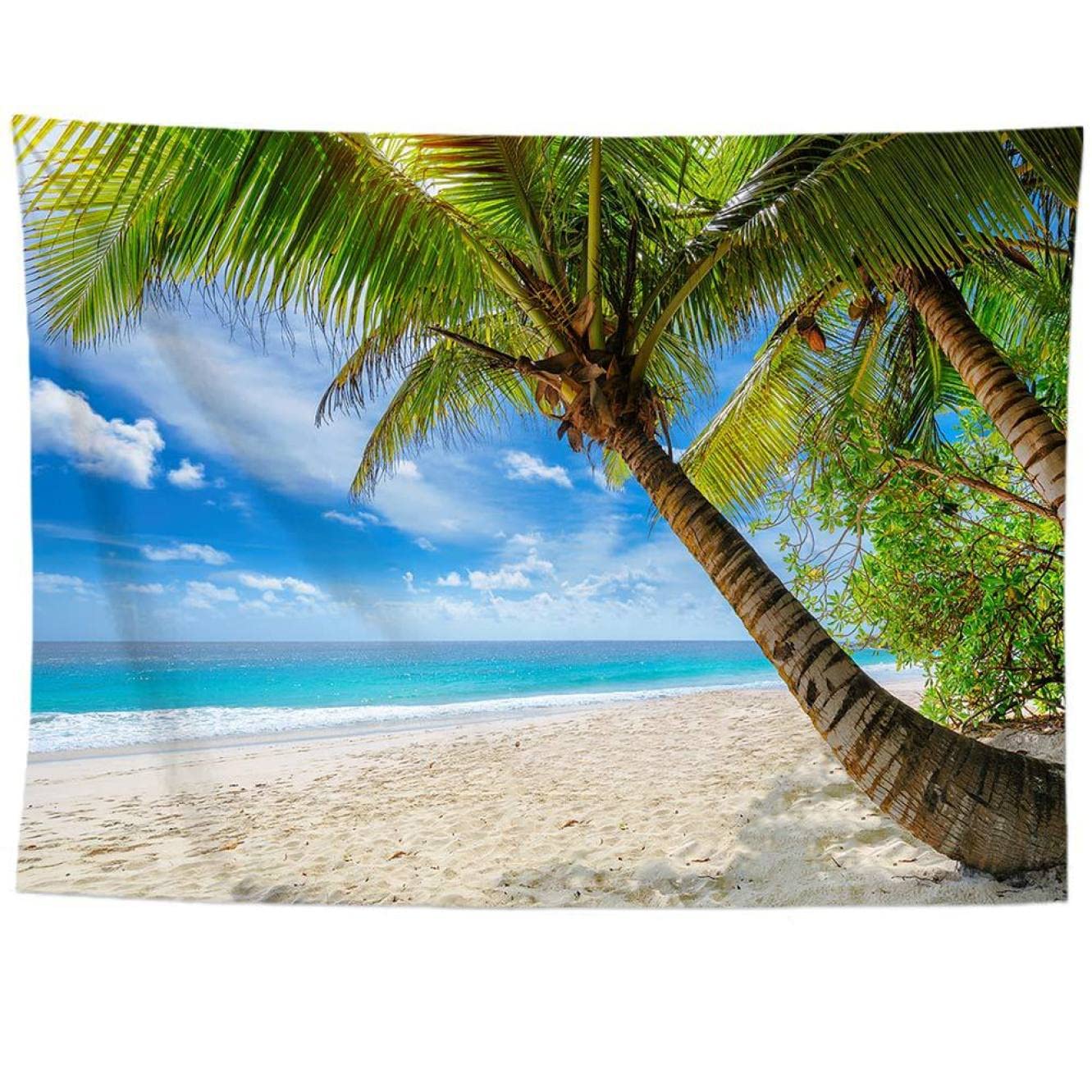 Amazon.co.jp: SGNYXH ハワイ風 タペストリー ビーチ 海水 海 夏