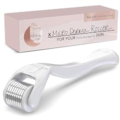 Kitsch Derma Roller Skin Care Tool Face Rollers - Dermaroller for Men and Women - Easy-to-Use Beauty Roller