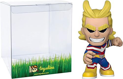 All Might Fun ko Mystery Minis - Figura de vinilo con 1 protector gráfico compatible con 'ToysDiva' (48855 A - B)