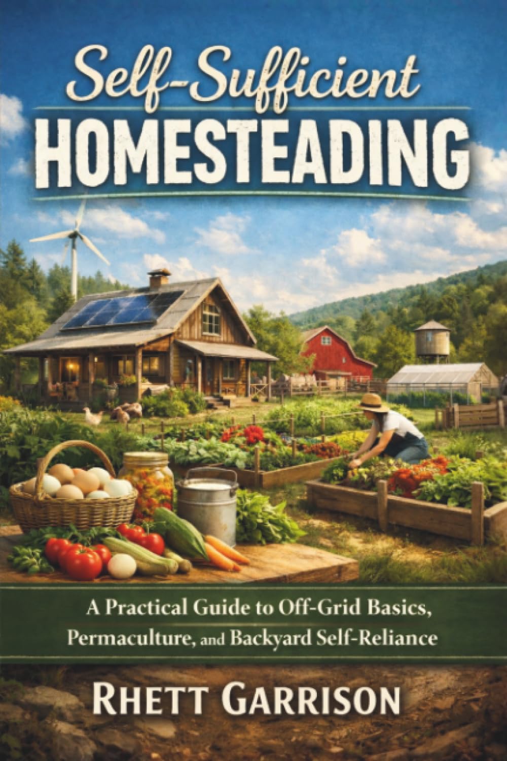 Self-Sufficient Homesteading: A Practical Guide to Off-Grid Basics, Permaculture, and Backyard Self-Reliance