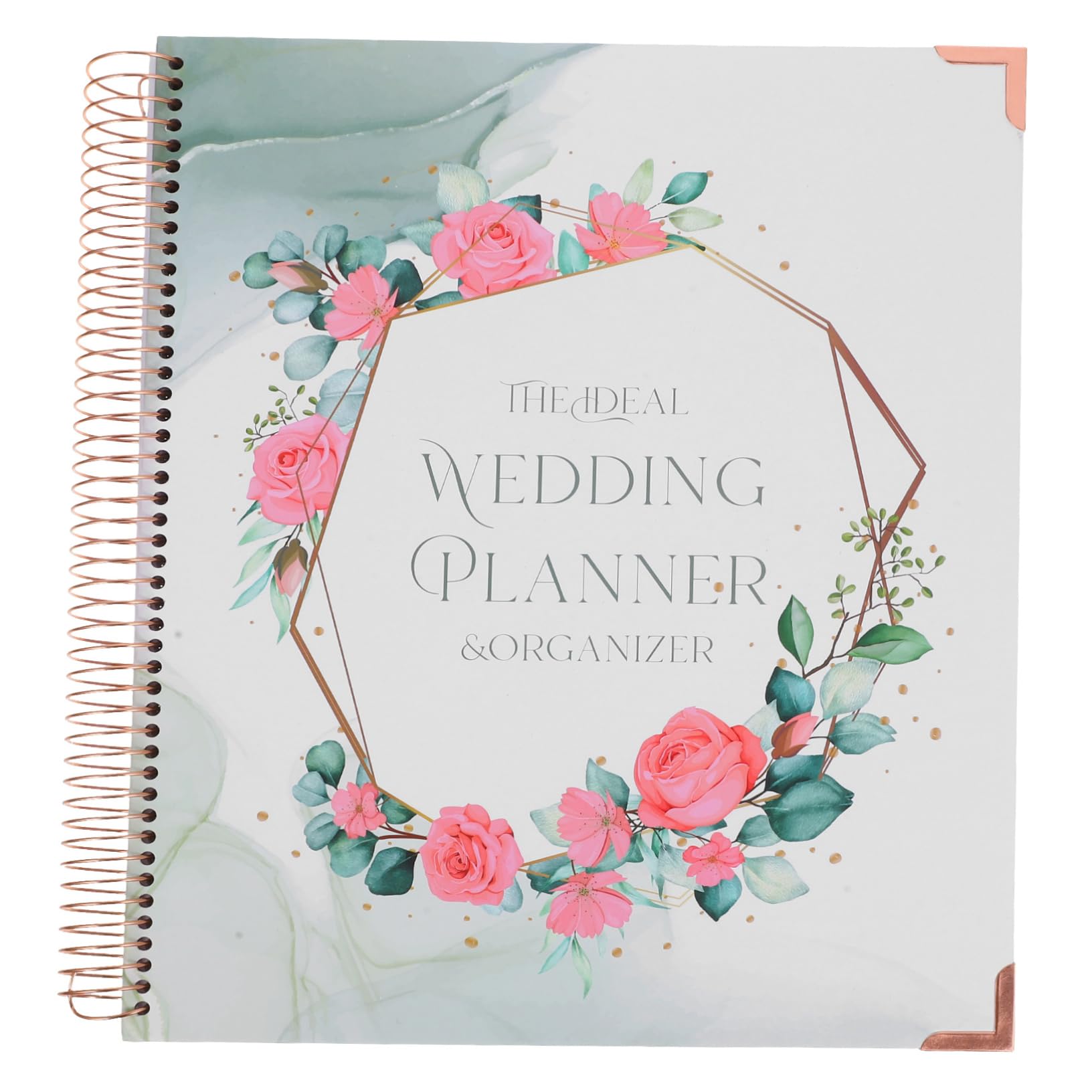 SEWACC Hochzeitsplaner Buch aus Papier mit Checkliste Detailliertem Zeitplan und Budgetplanung für Verlobung und Hochzeit