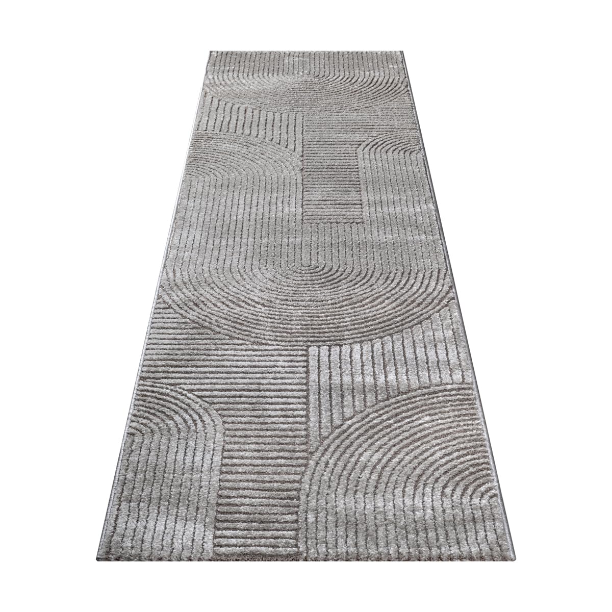 the carpet Everest - Moderner Kurzflor Teppich Hoch-Tief-Struktur, 3D-Effekt, weiche Oberfläche und hohe Flordichte… – Ansicht 4