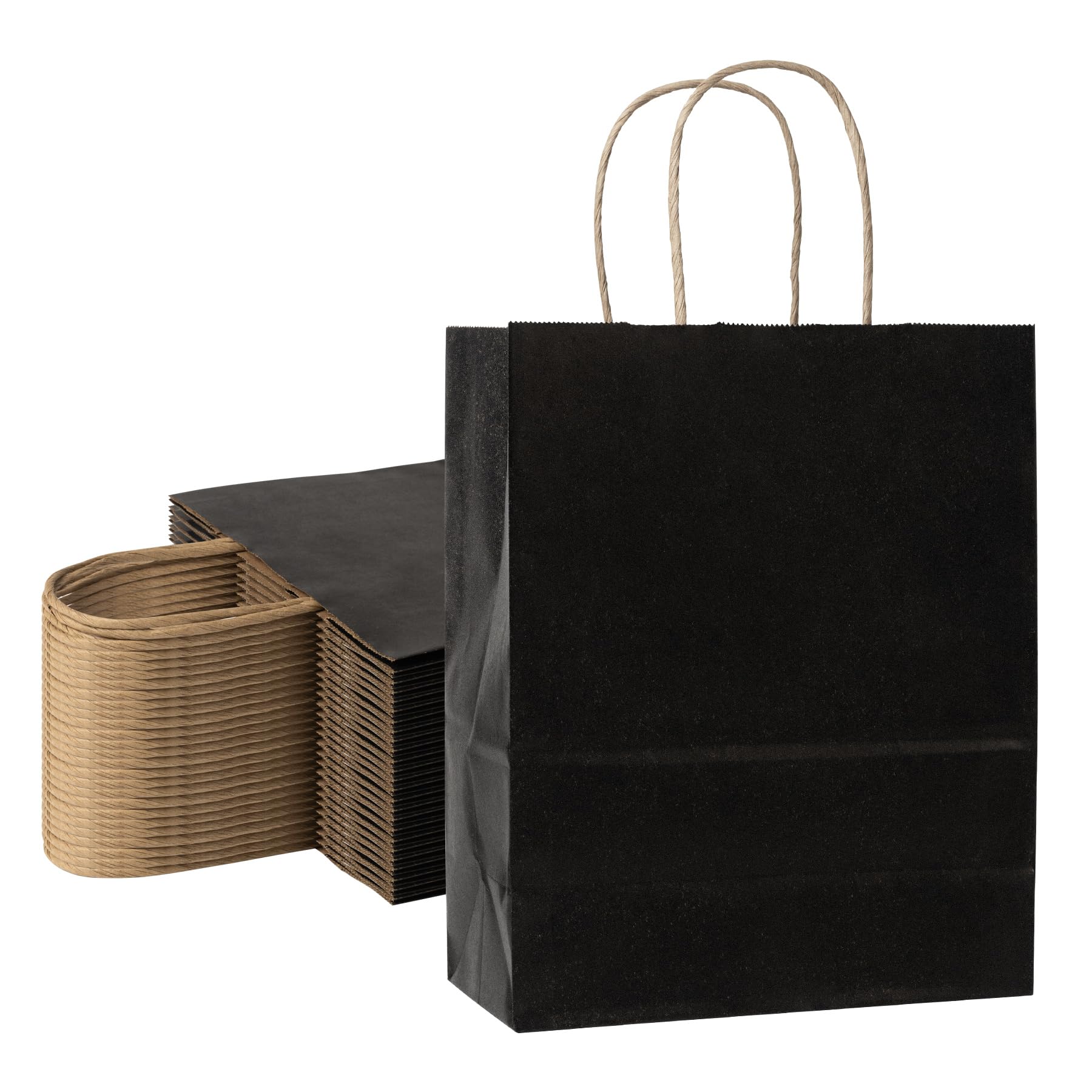 Amazon.com: PakTalk [50 Pack Gift Bags 8x4.25x10.5 inch