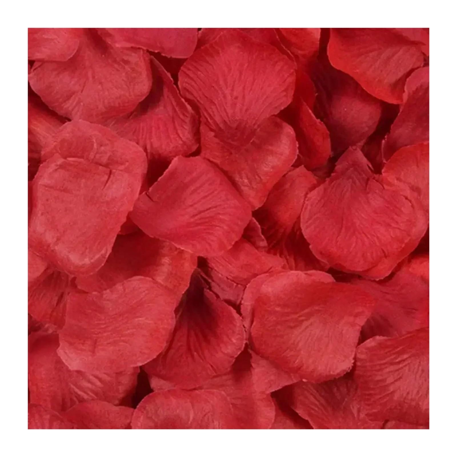 ITRHJTGP Wedding Fake Flower Petals Artificial Silk Rose Petals Simulation Fake Petal For Valentines Day Wedding for Party