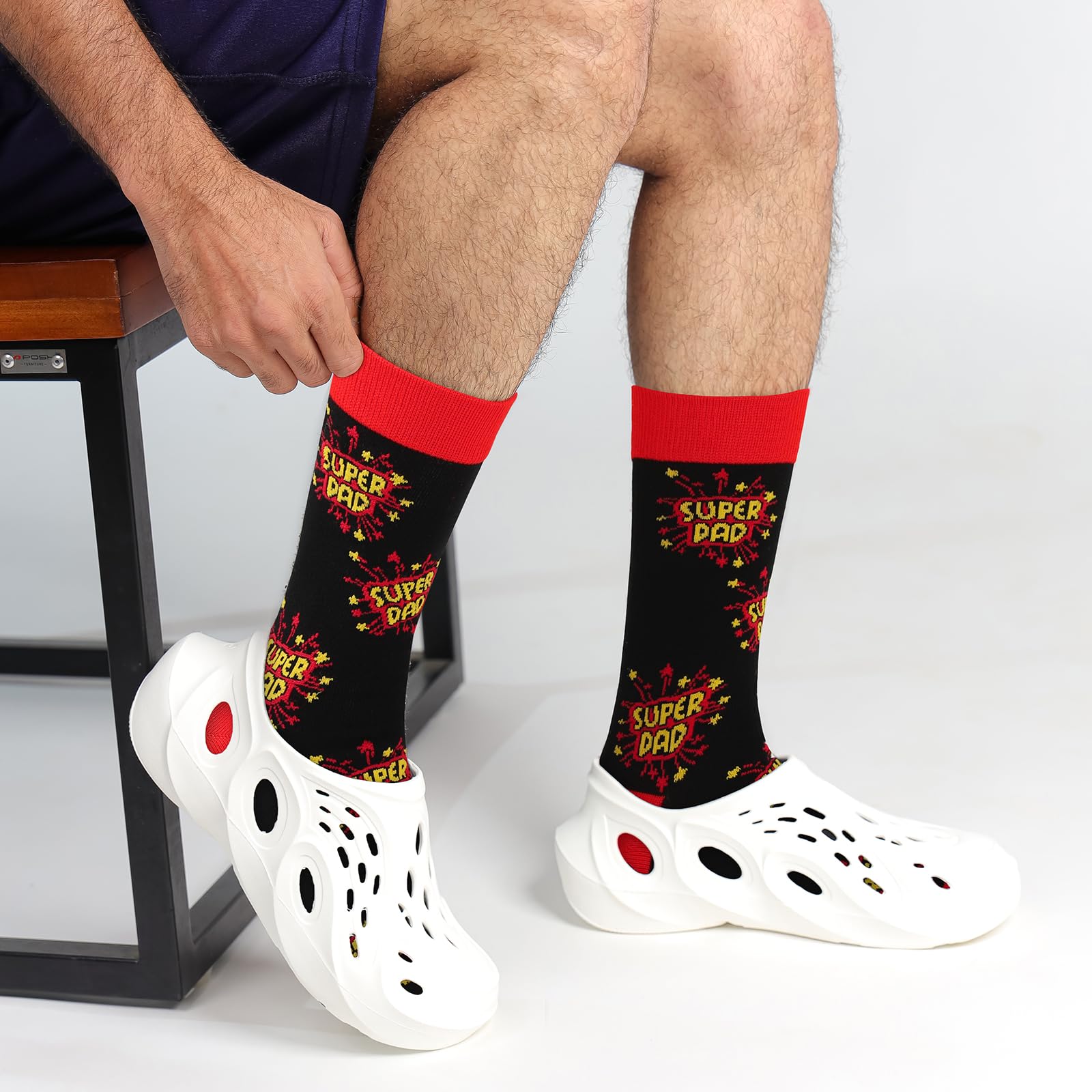 AeLion Funny Socks Gifts for Dad Men: Present Novelty Valentines Gifts Socks Ideas for Boyfriend, Fathers Day Daddy Gifts from Son Daughter, Unusual Stocking Fillers for Teenage Boys Husband Brother - 3