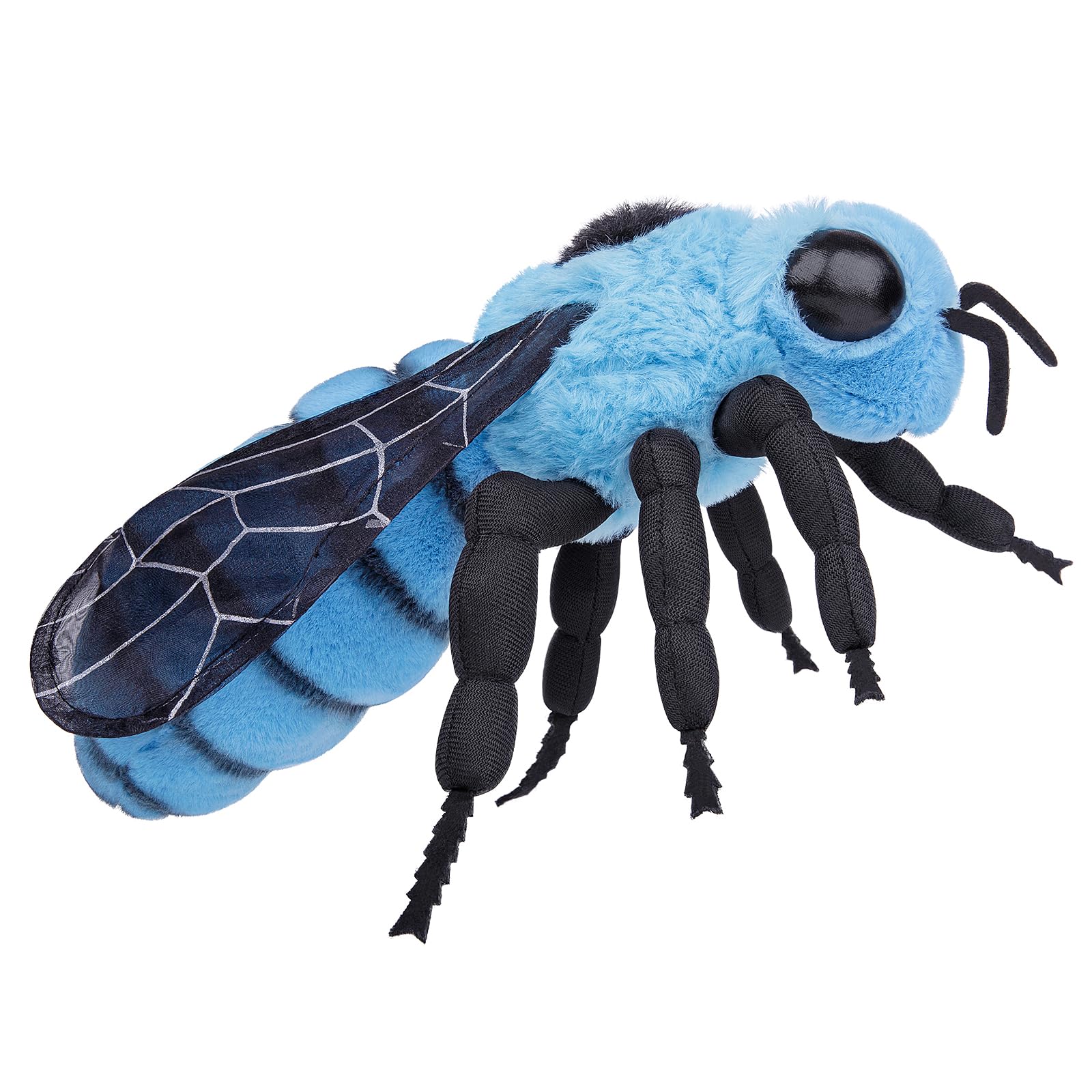 Tiny Heart Children'S Soft Bee Plush Toy 38cm/15in Blue Bee