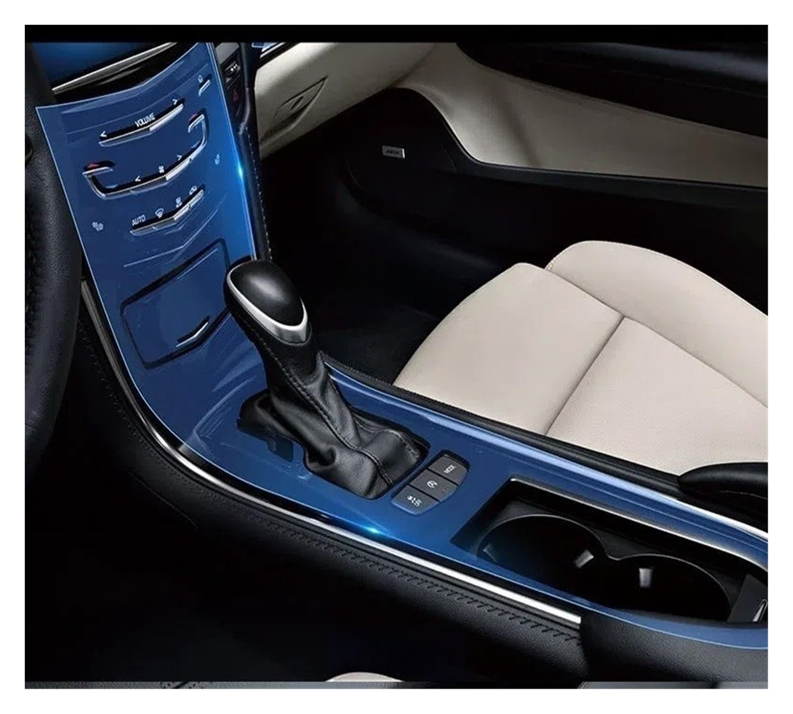 para Ca&dillac ATS 16-19 Consola Central Interior De Coche Película Protectora Transparente De TPU Anti-arañazos Accesorios De Reparación Reajuste Protector Pantallas