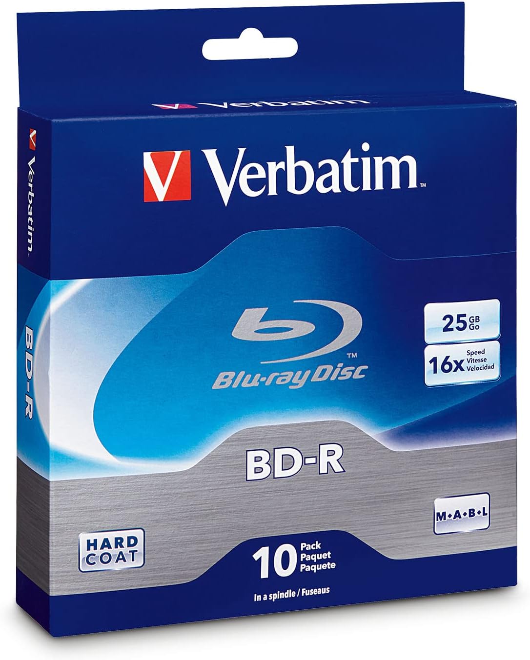 バーベイタム 25GB 録画用6倍速 BD-R ブルーレイディスク（10枚パック） 並行輸入品