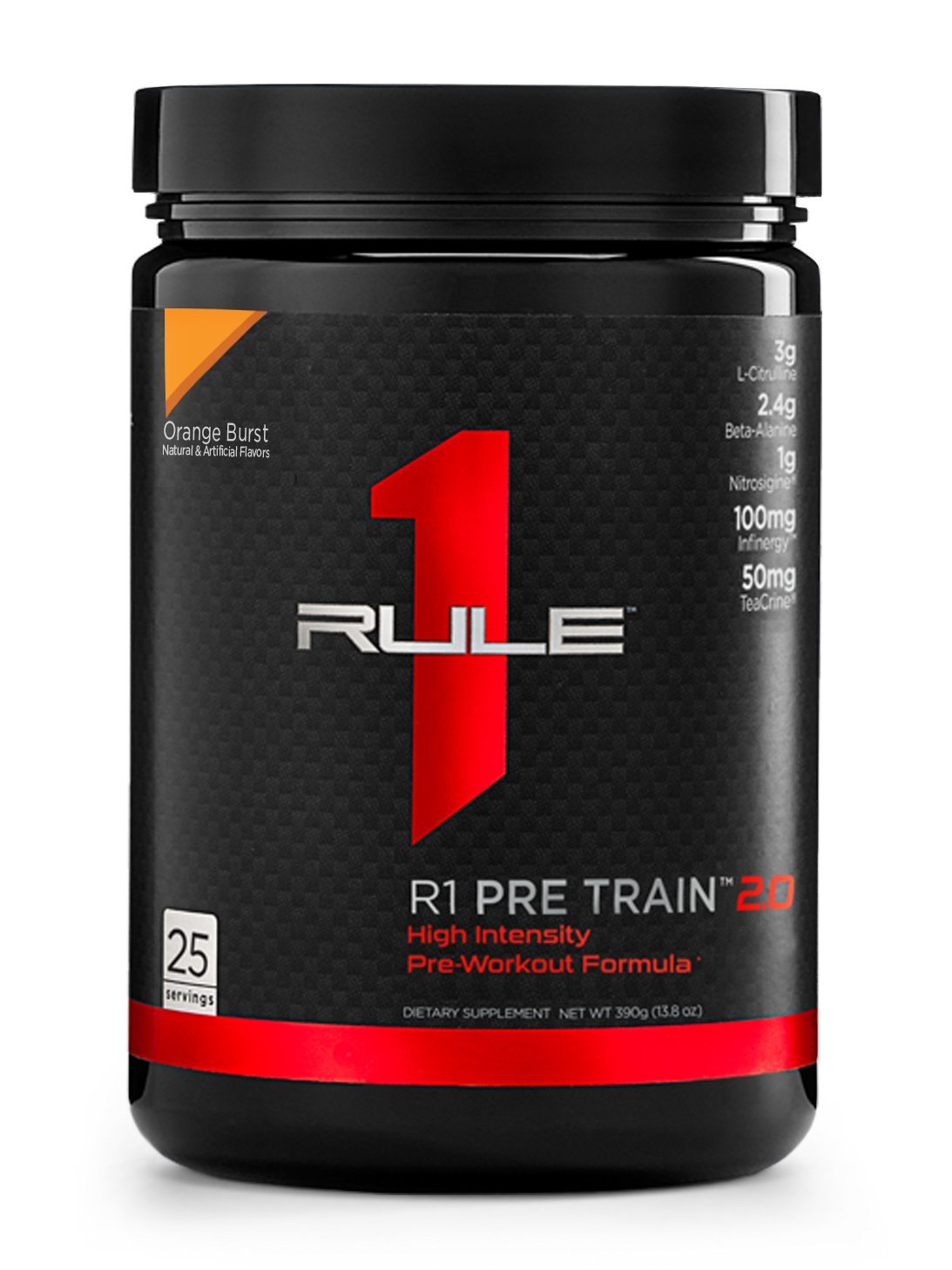 Rule One Proteins - R1 Pre Train 2.0 High Intensity Pre-Workout Formula Powder 176033