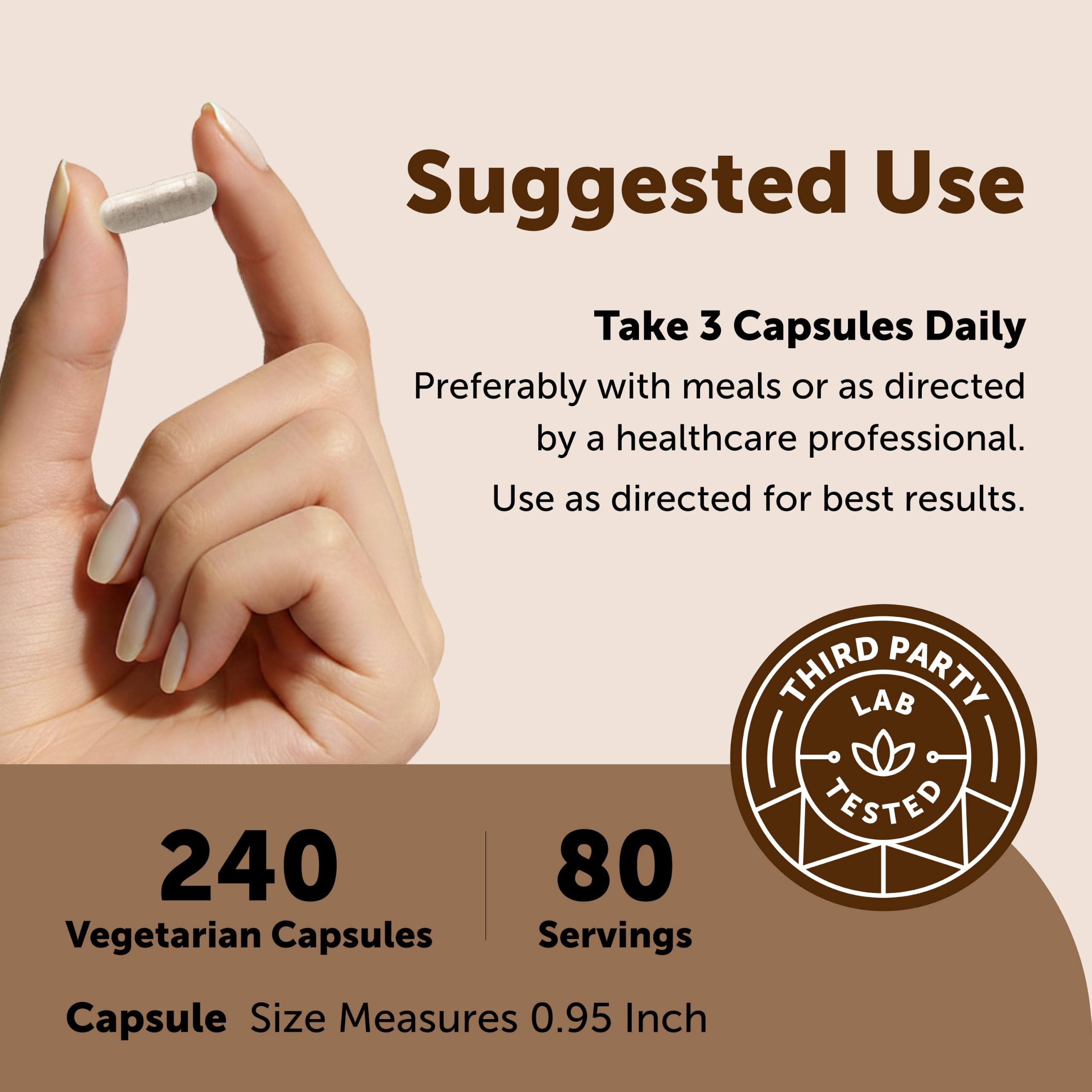 Odorless Aged Garlic & Black Garlic, 1,000mg Per Serving, 240 Veg Capsules — Amazon image 3