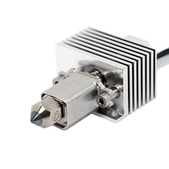 Microswiss FlowTechTM Hotend for Bambu Lab P1P/P1S 3D Printers - Leakproof Nozzle - Cold Nozzle Change - High Flow CHT - Made in USA FlowTech CM2 CHT - Hardened Tip - High Flow