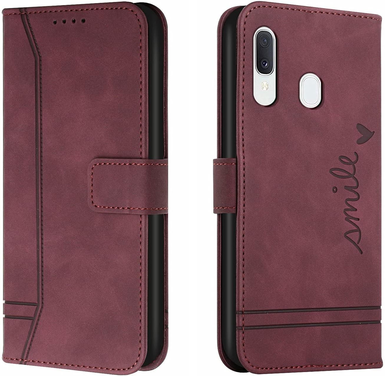 Luxusné Slim Fit puzdro (čierne) pre Samsung Galaxy A20e