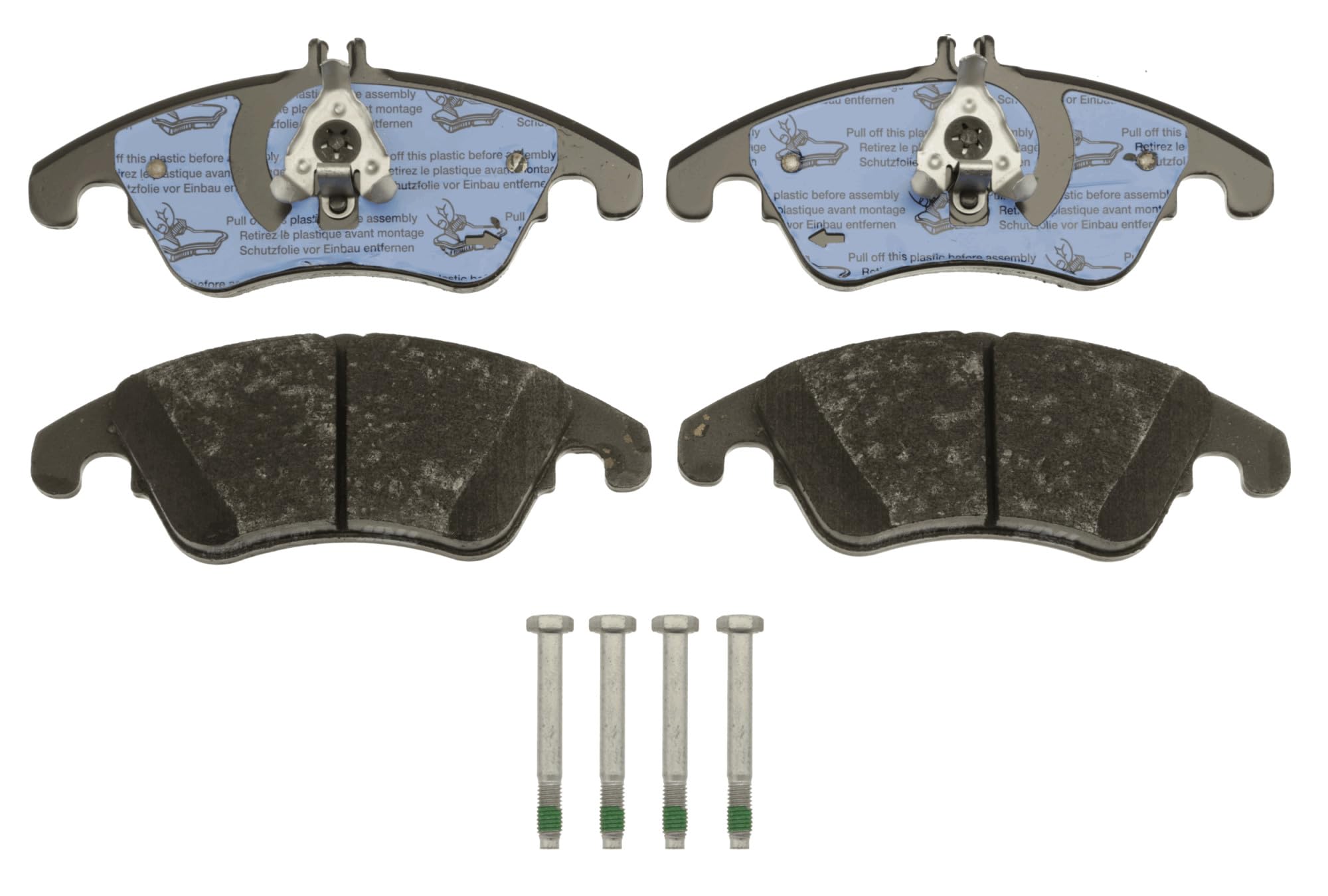 Fits TRW GDB1737 Brake Pad Set, disc brake GDB1737 As part of ZF Afte ⭐UK Stock⭐